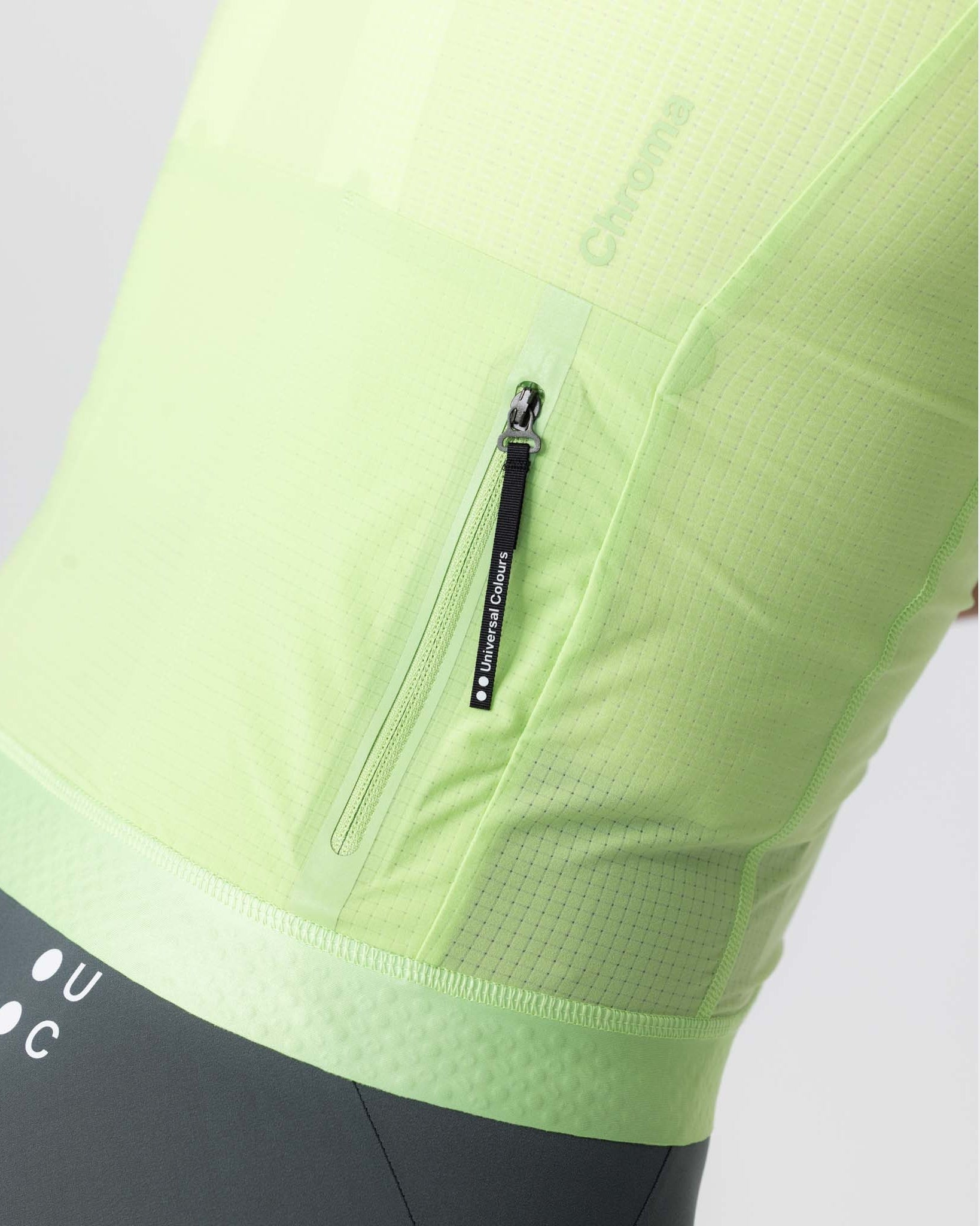 Men's Chroma Light Short Sleeve Jersey - Bright Lime