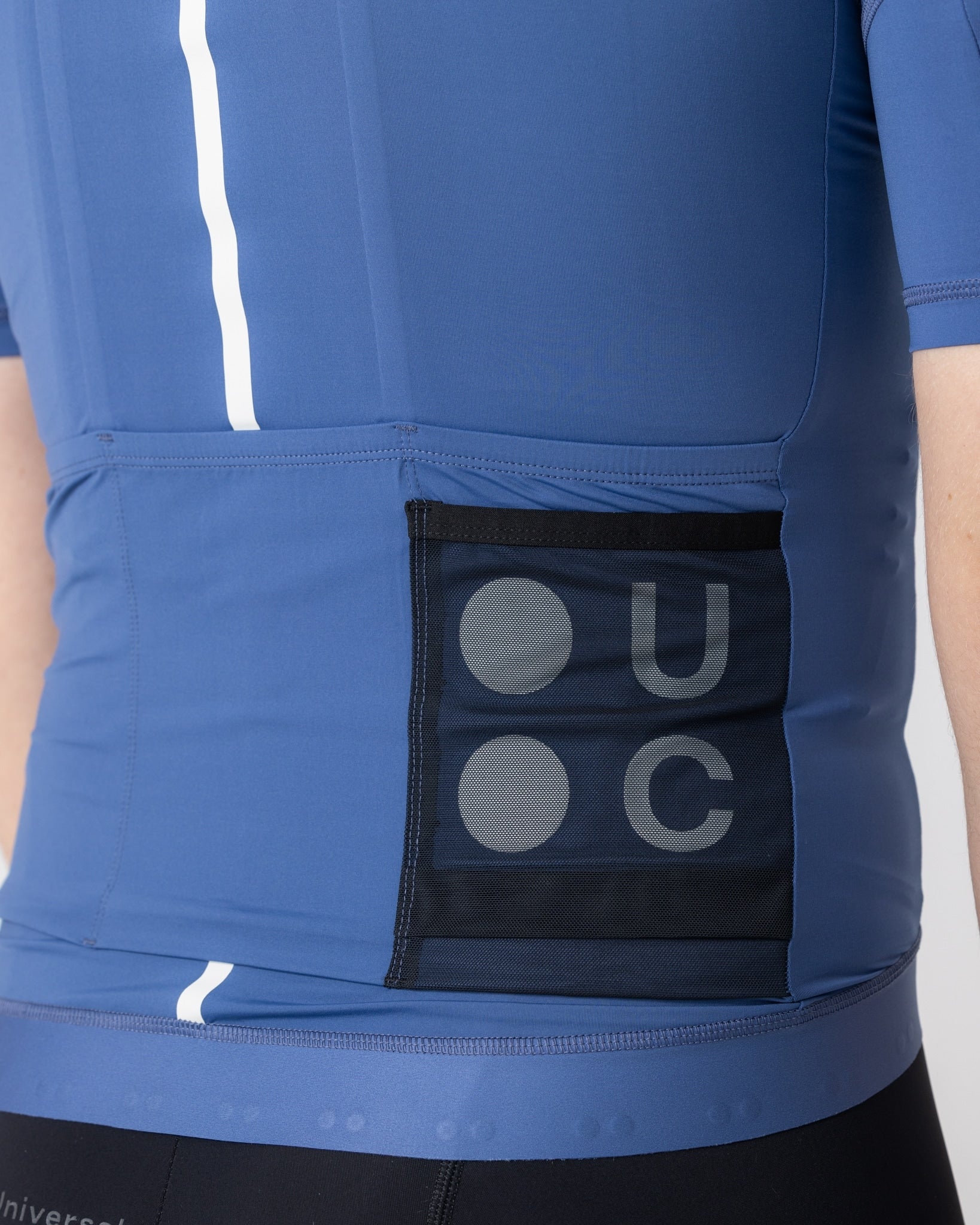 Men's Mono Short Sleeve Jersey - French Blue