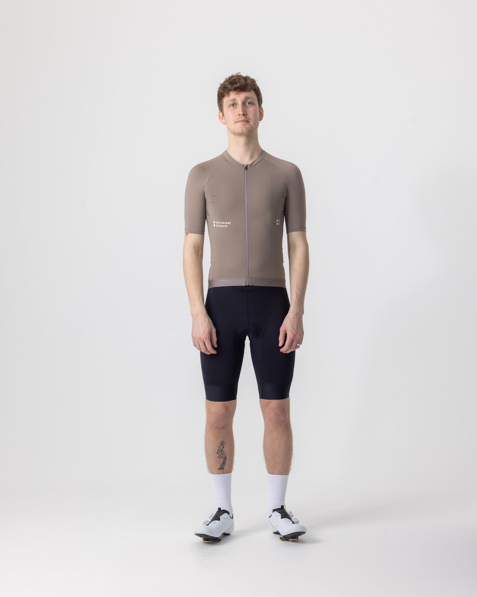 Men's Mono Short Sleeve Jersey - Portobello Grey