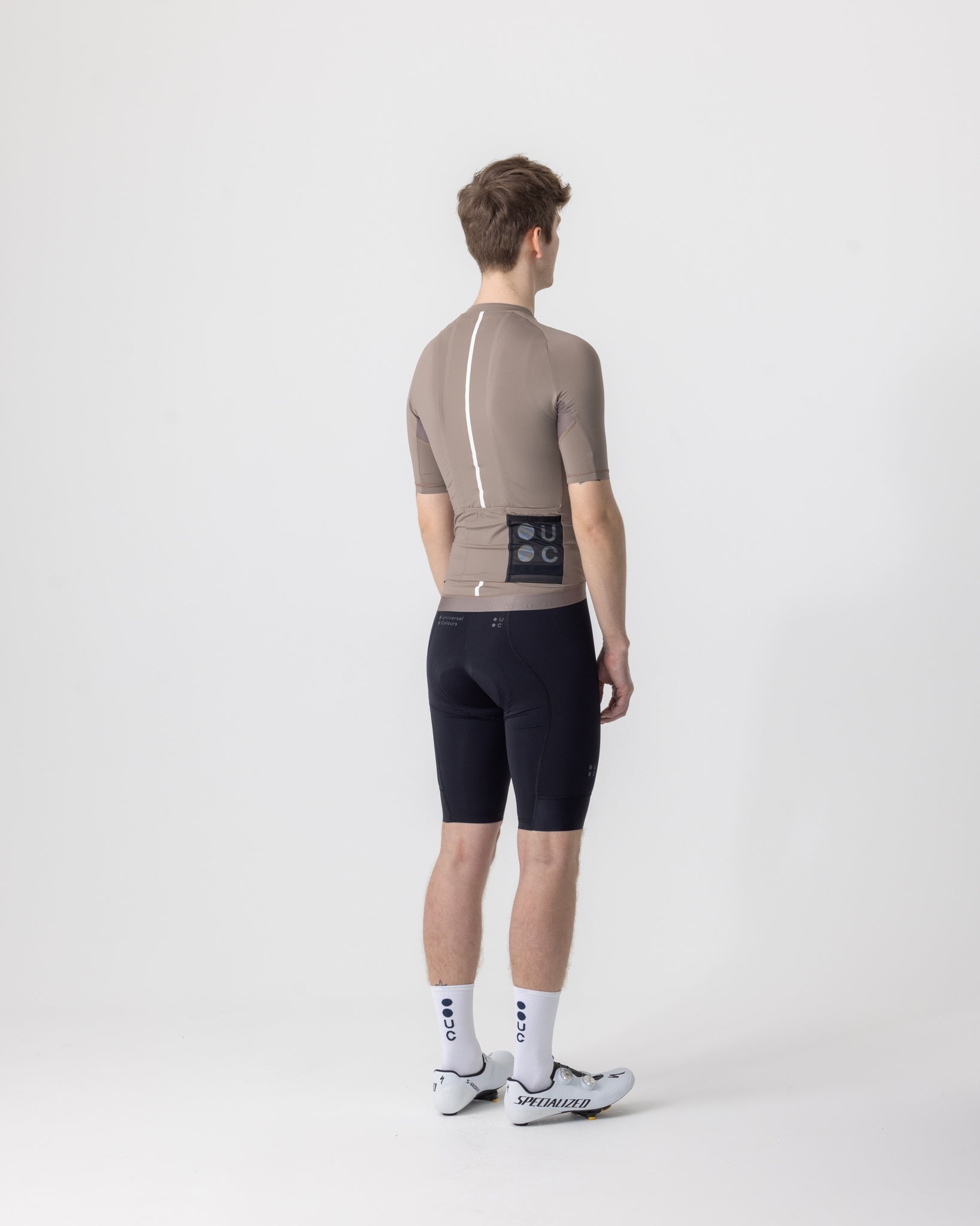 Men's Mono Short Sleeve Jersey - Portobello Grey