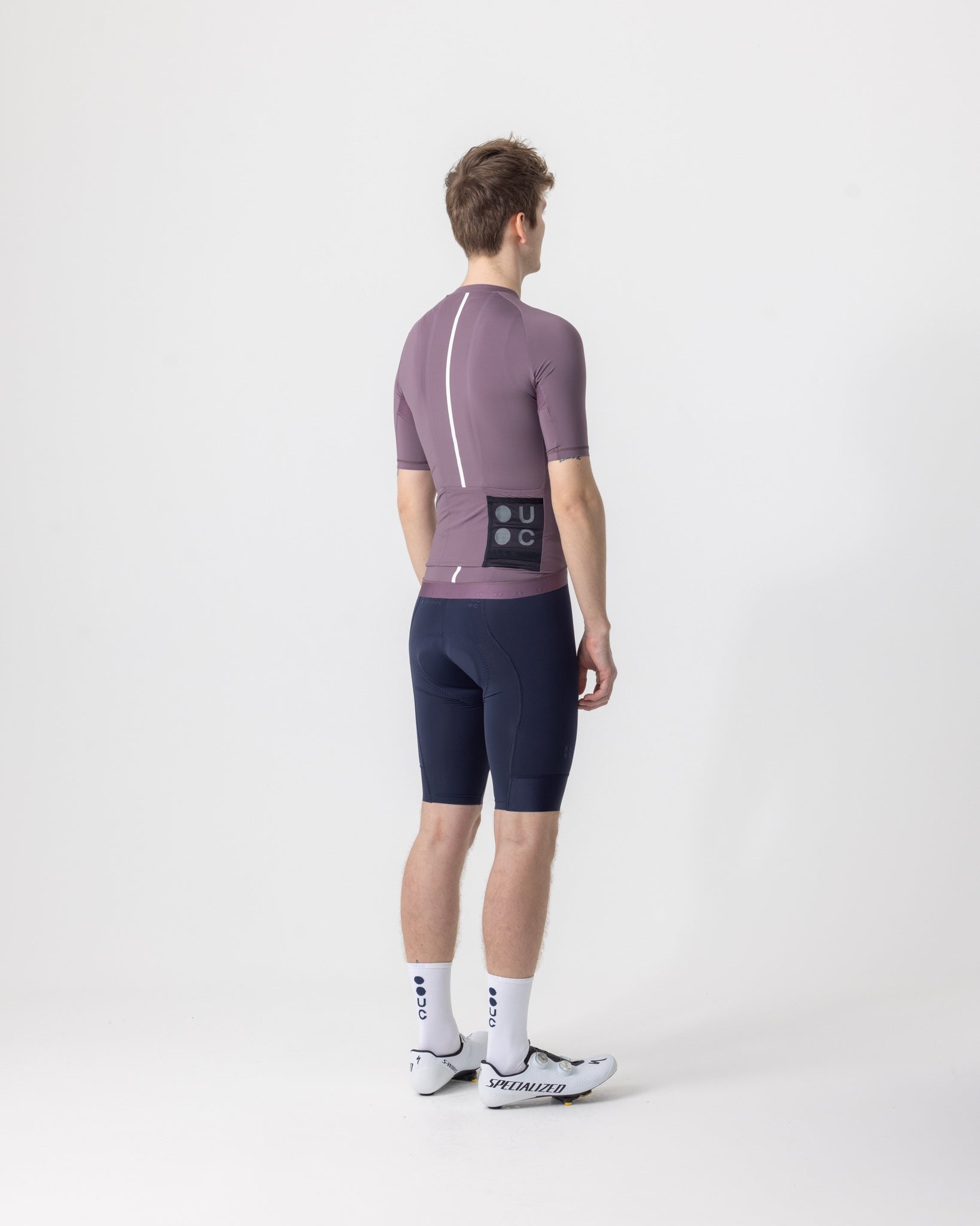 Men's Mono Short Sleeve Jersey - Thistle Purple
