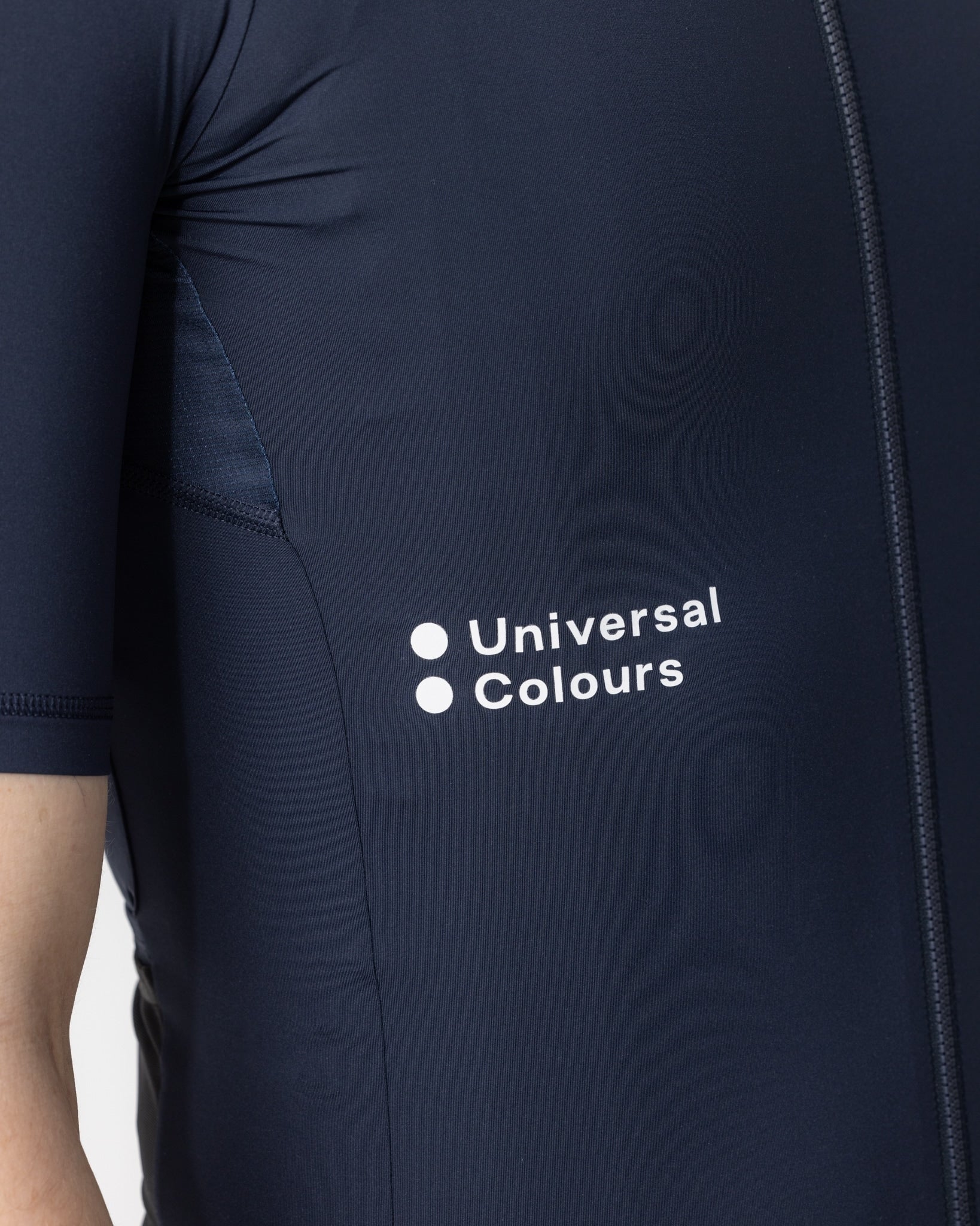 Men's Mono Short Sleeve Jersey - Navy Blue