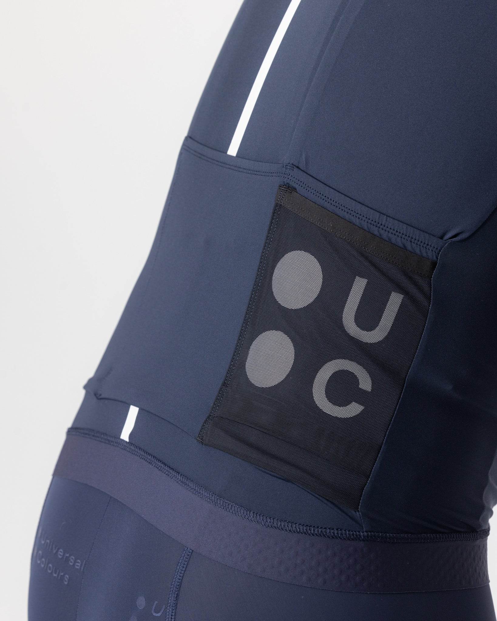 Men's Mono Short Sleeve Jersey - Navy Blue