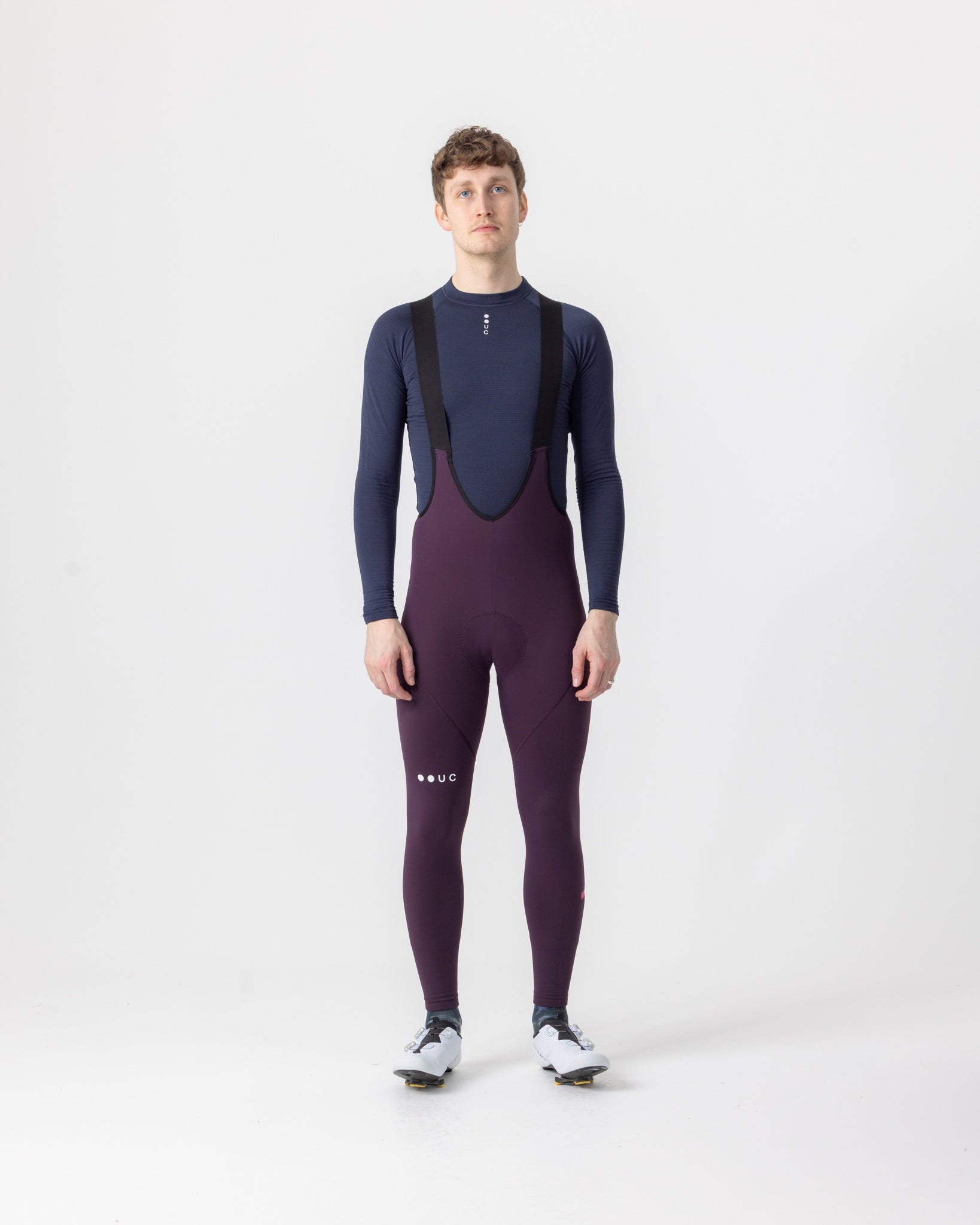 Men's Mono Bib Tight - Purple