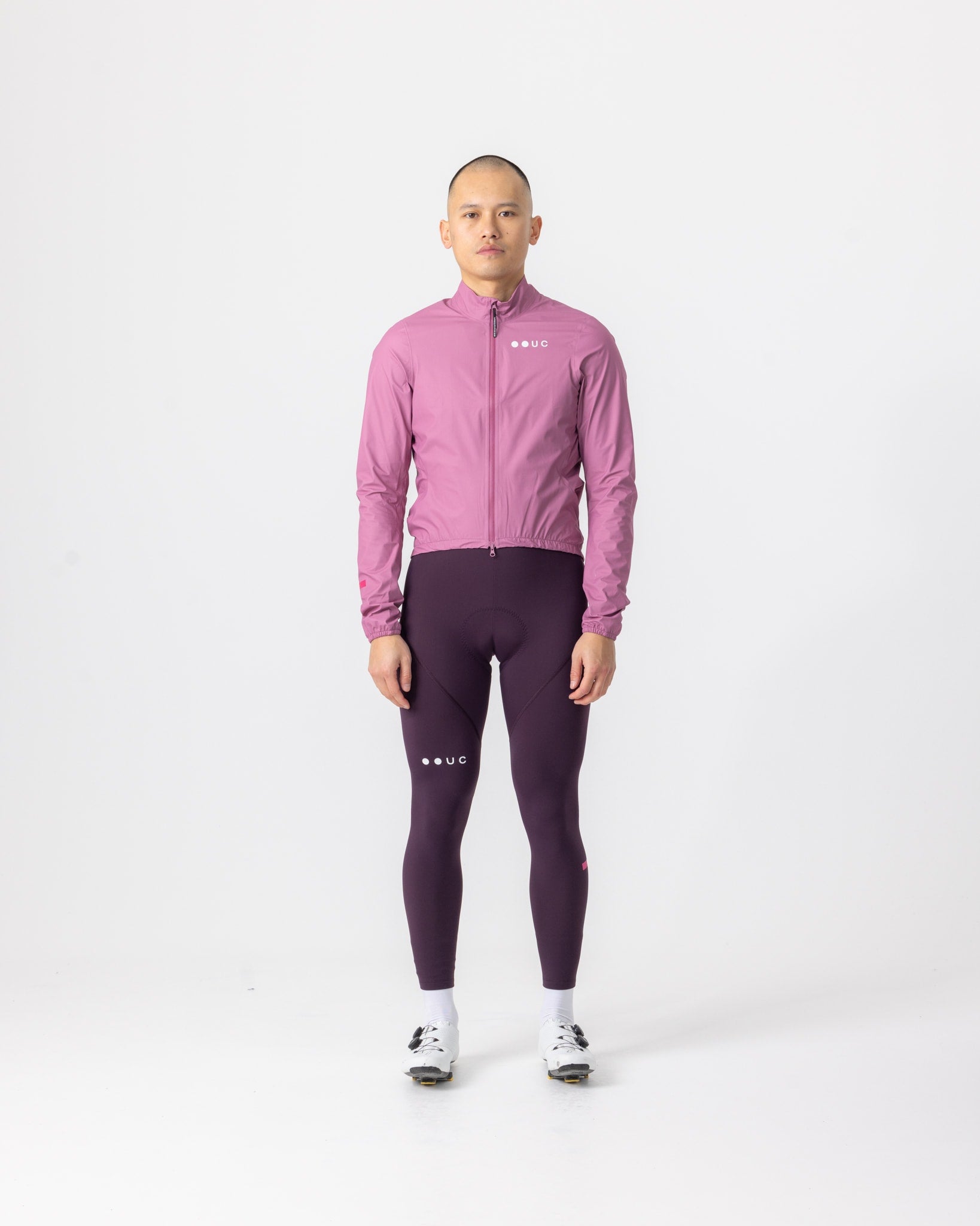 Men's Mono Rain Jacket - Soft Pink