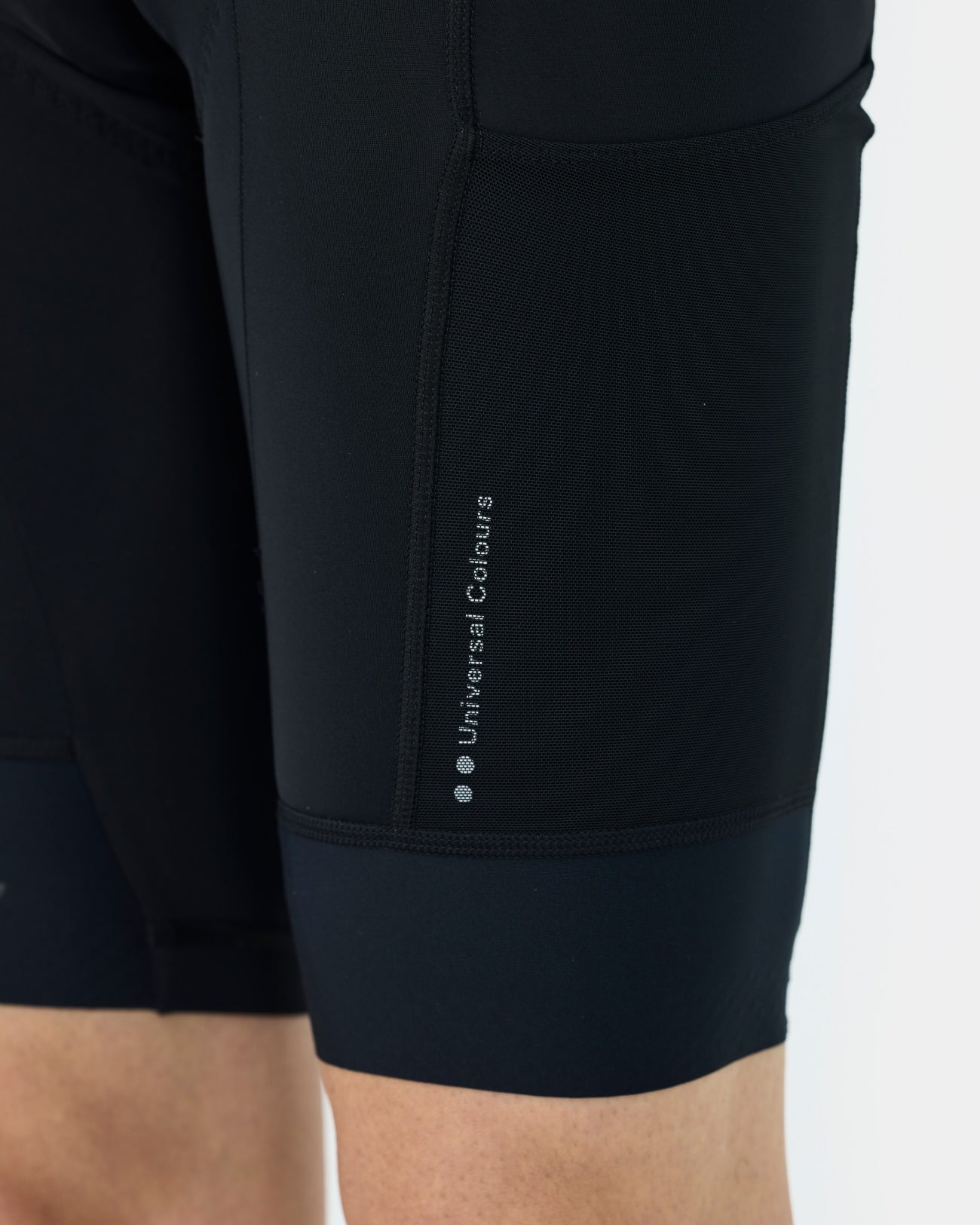 Men's Mono Cargo Bib Shorts - Black