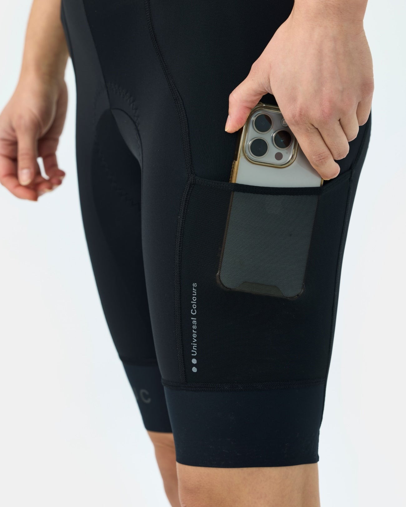 Women's Mono Cargo Bib Shorts - Black