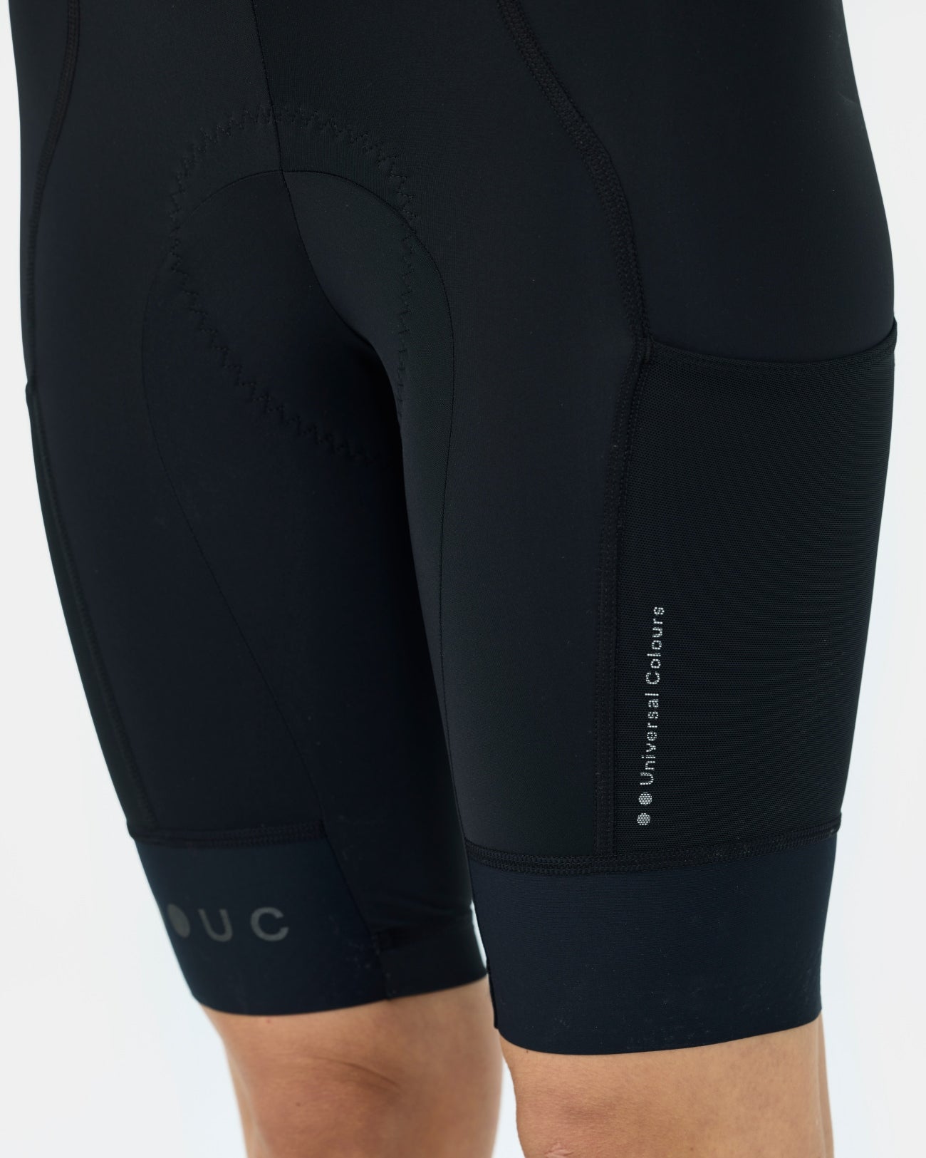 Women's Mono Cargo Bib Shorts - Black