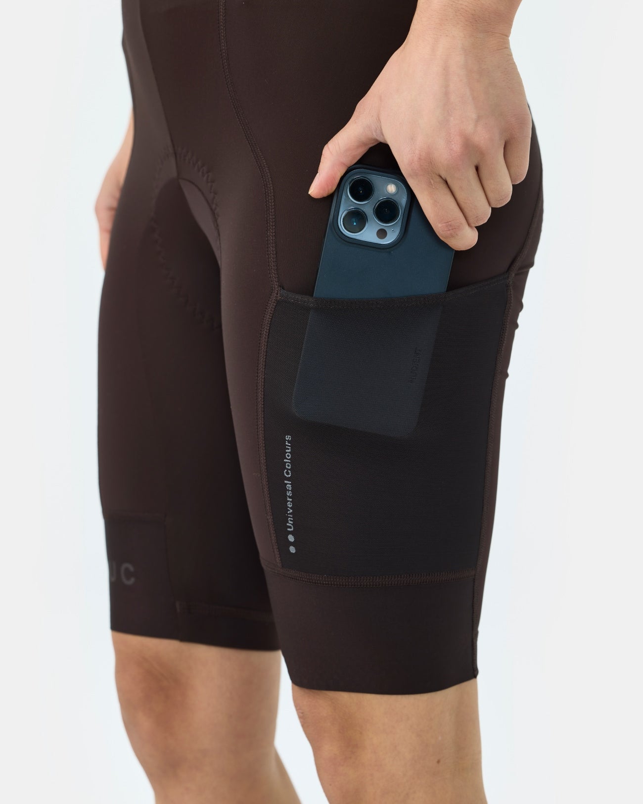 Women's Mono Cargo Bib Shorts - Heavy Bark Brown