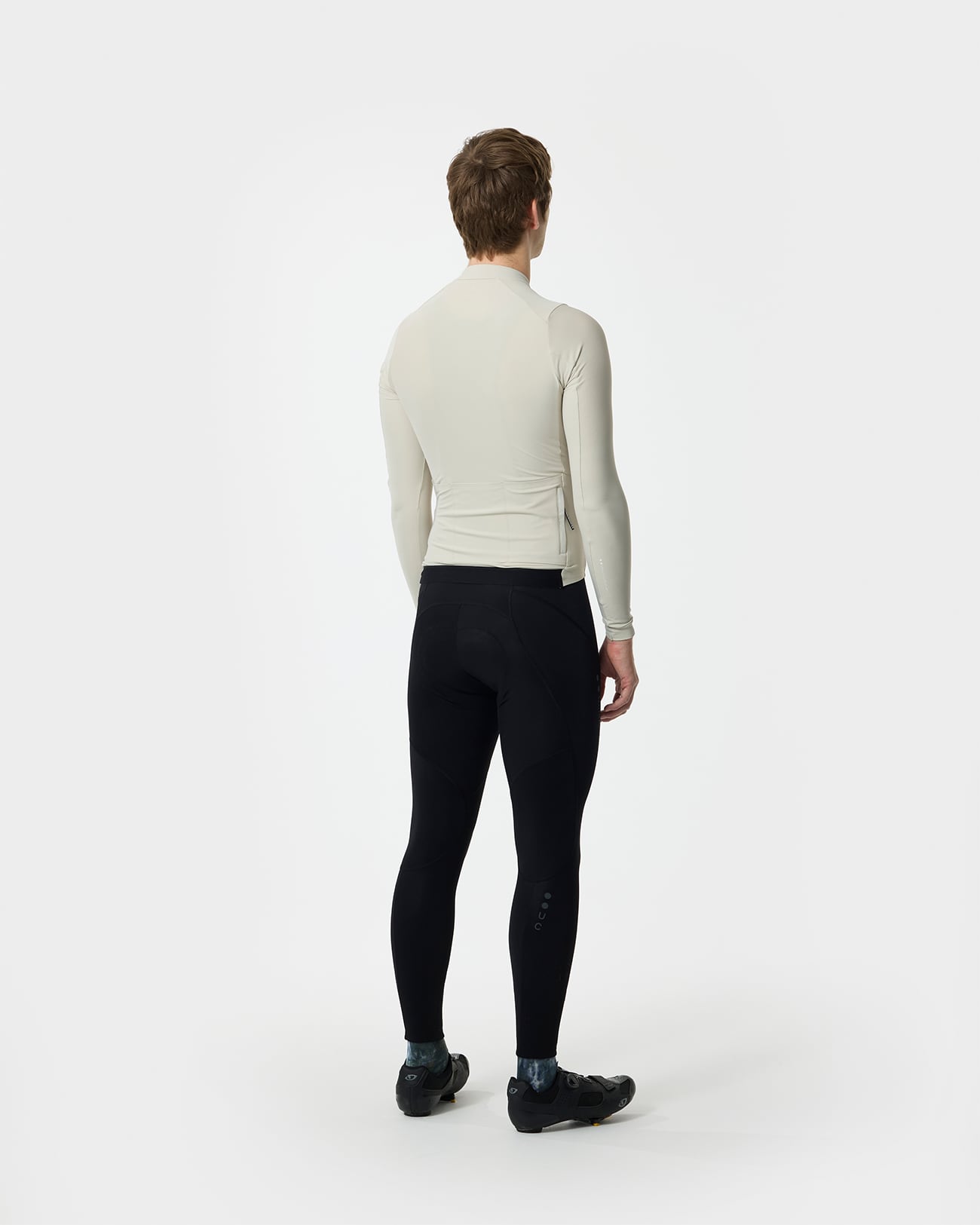 Men's Mono Long Sleeve Jersey - Stone White