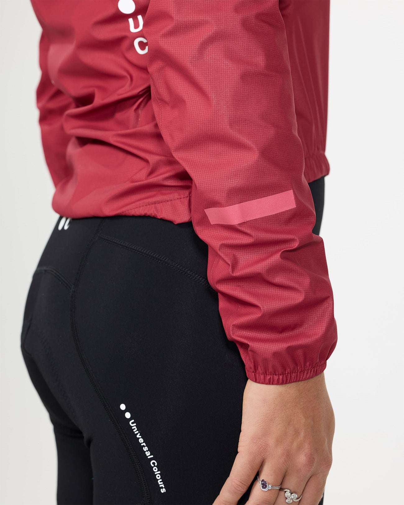 Women's Mono Rain Jacket - Victor Red