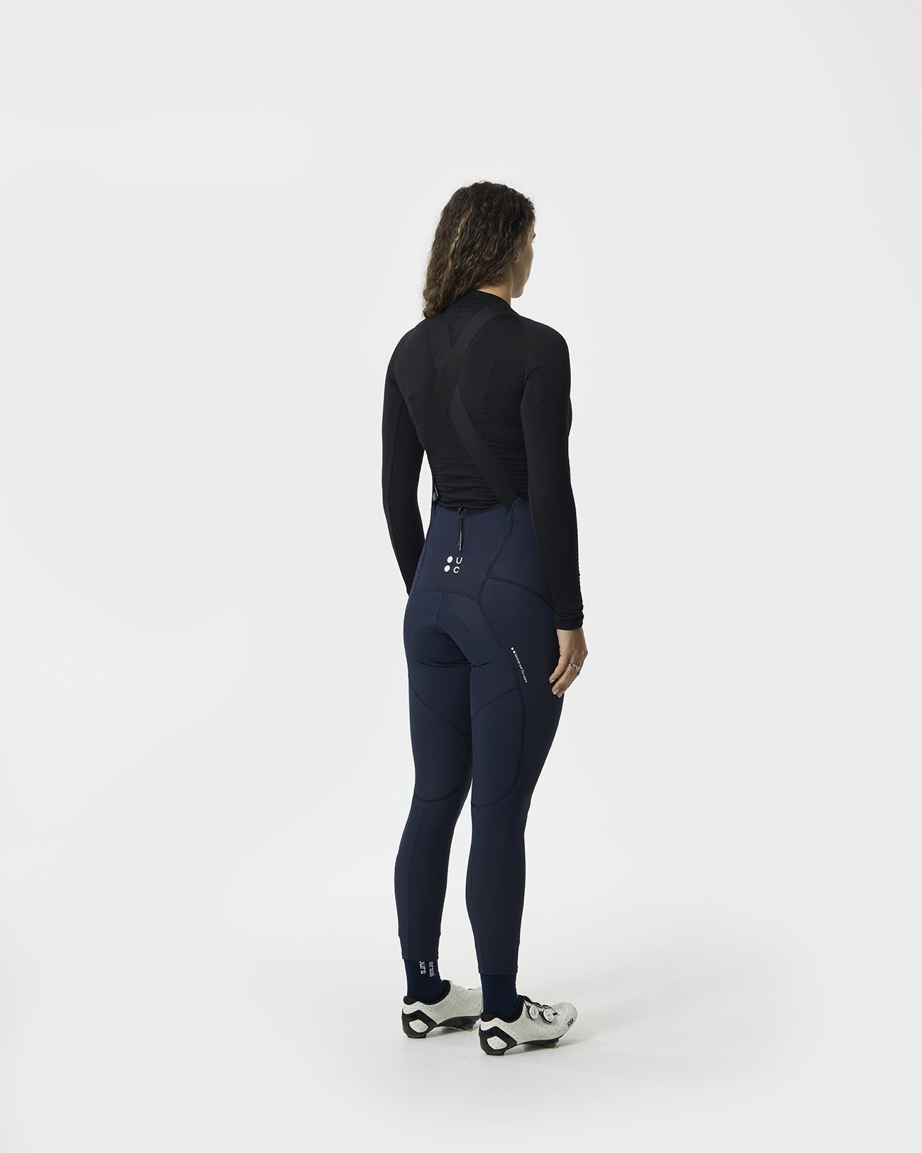 Women's Mono Bib Tight - Navy Blue
