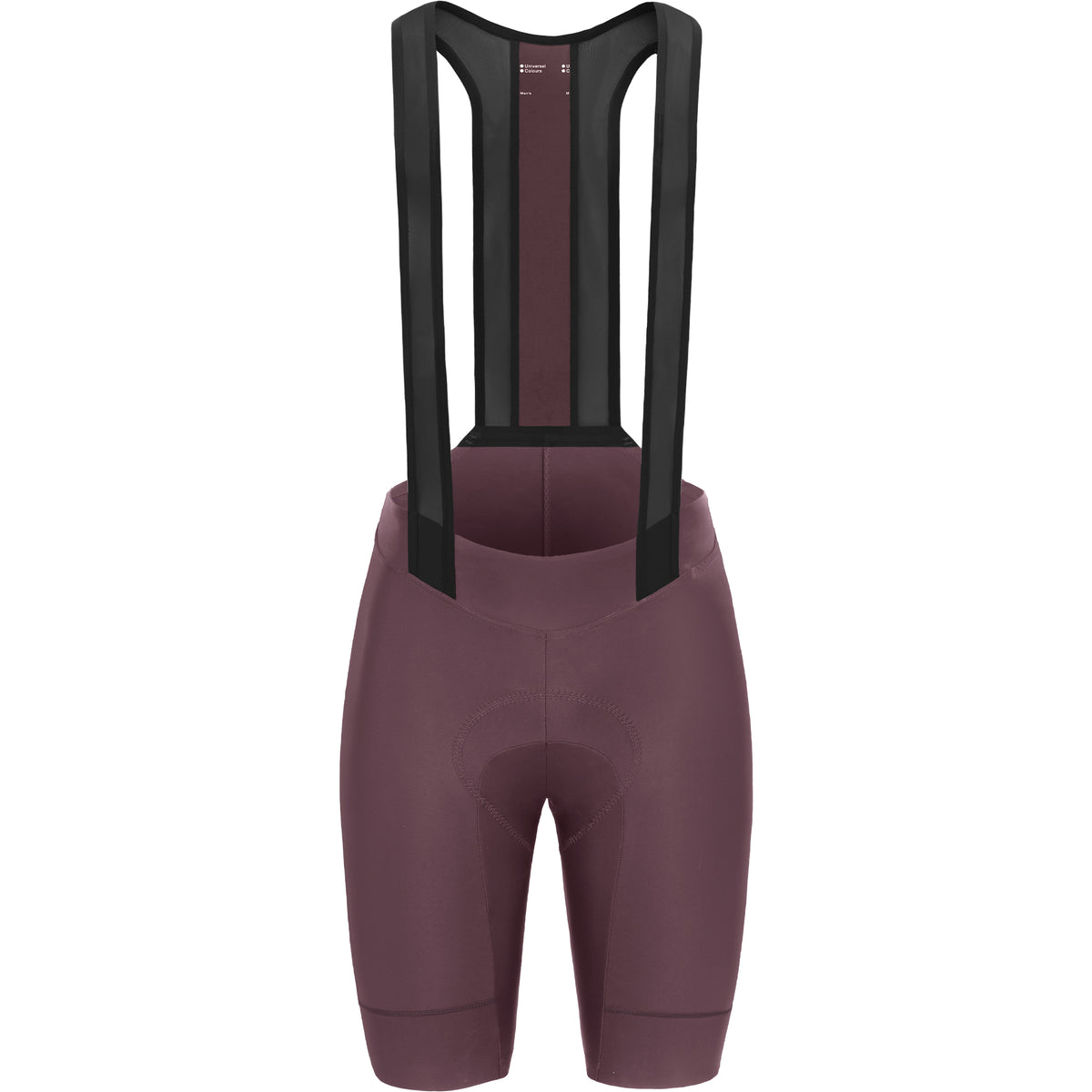 Men's Mono Bib Shorts - Deep Red