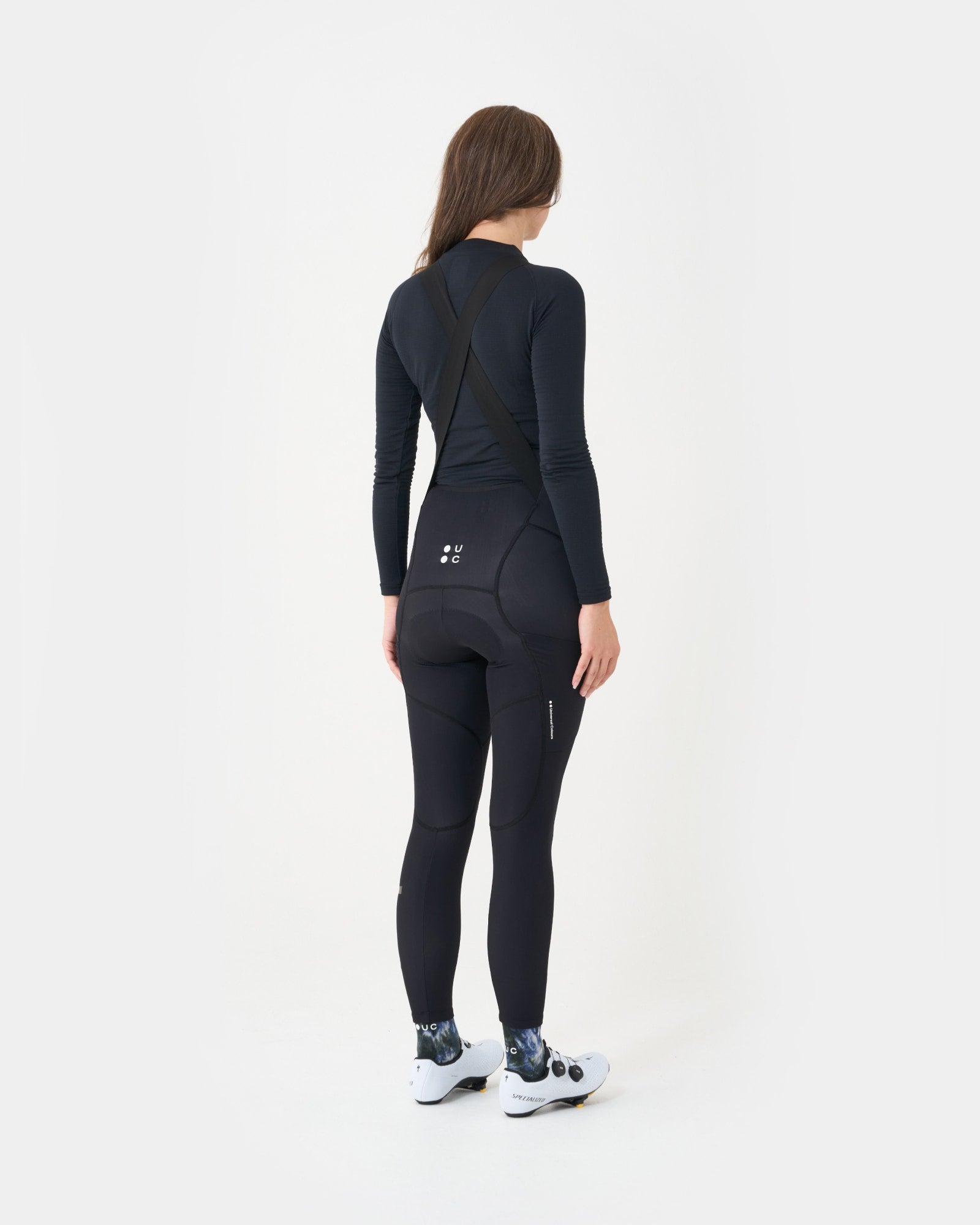 Women's Mono Cargo Bib Tight - Black