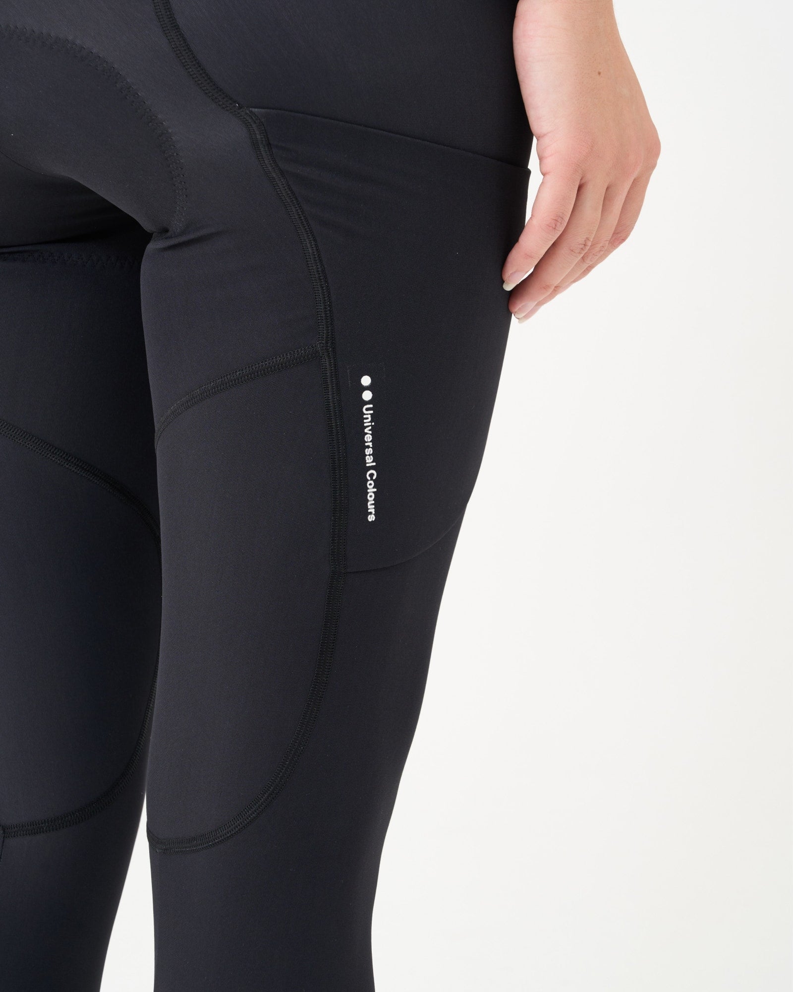 Women's Mono Cargo Bib Tight - Black