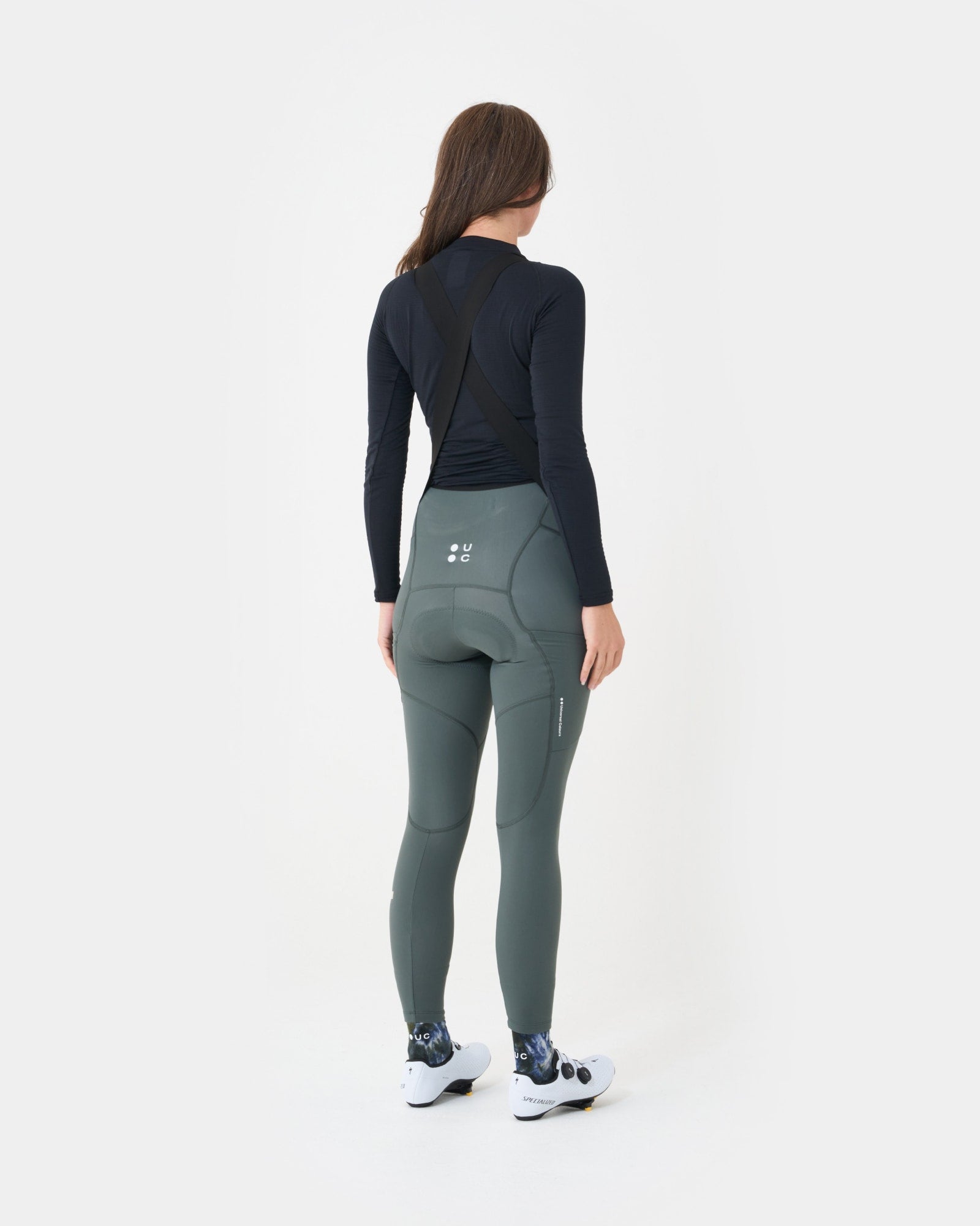 Women's Mono Cargo Bib Tight - Industrial Teal