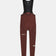 Flatlay of the Men's Mono Cargo Bib Tight in Deep Red: mesh upper bib, side thigh cargo pockets and UC leg logo.