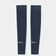 Flatlay of the Eclipse Navy Arm Warmers showing silicone UC-motif gripper band at the bicep and UC forearm wordmark.