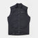 Flatlay of the Men's Chroma Insulated Gilet in Slate Grey: high collar, two-way zip and UC chest logo.