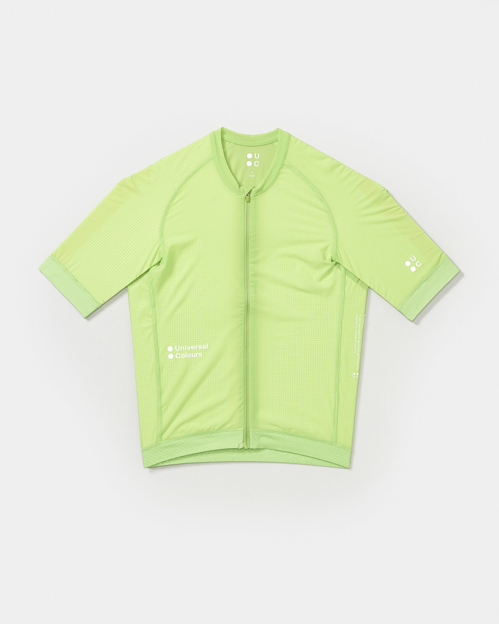 Chroma Light Men's Short Sleeve Jersey - Bright Lime