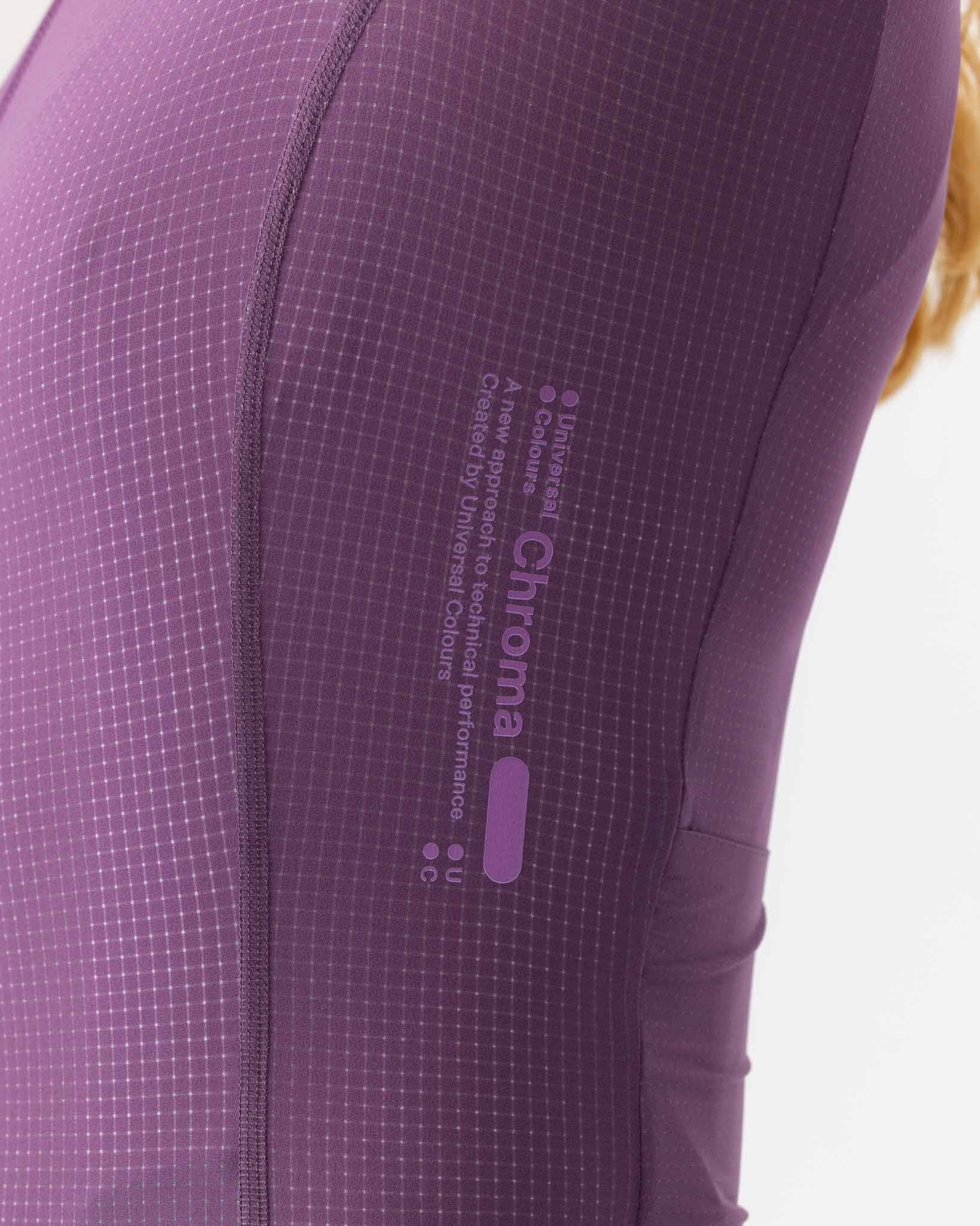 Chroma Women's Short Sleeve Jersey - Berry Purple