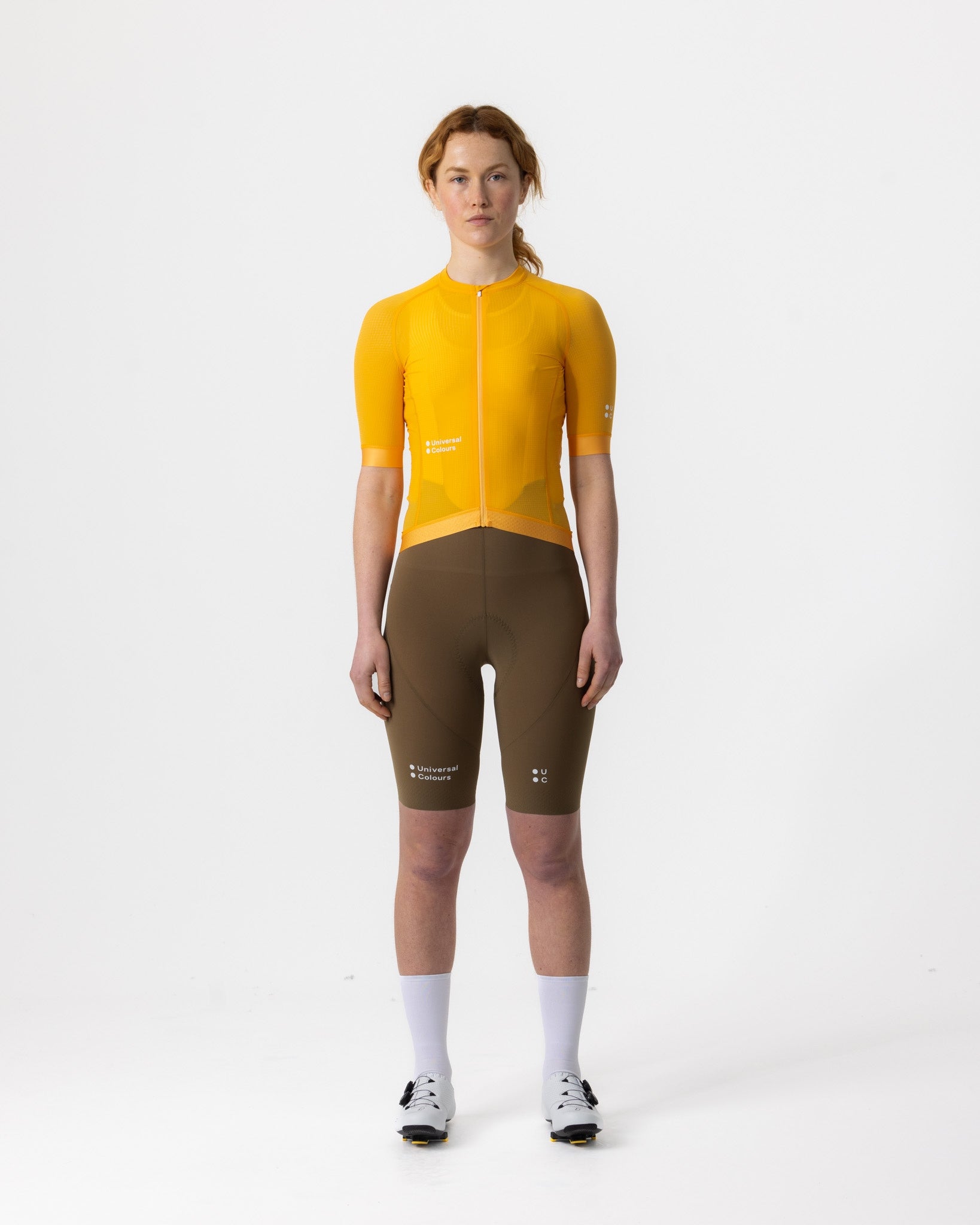 Chroma Light Women's Short Sleeve Jersey - Tangerine Orange
