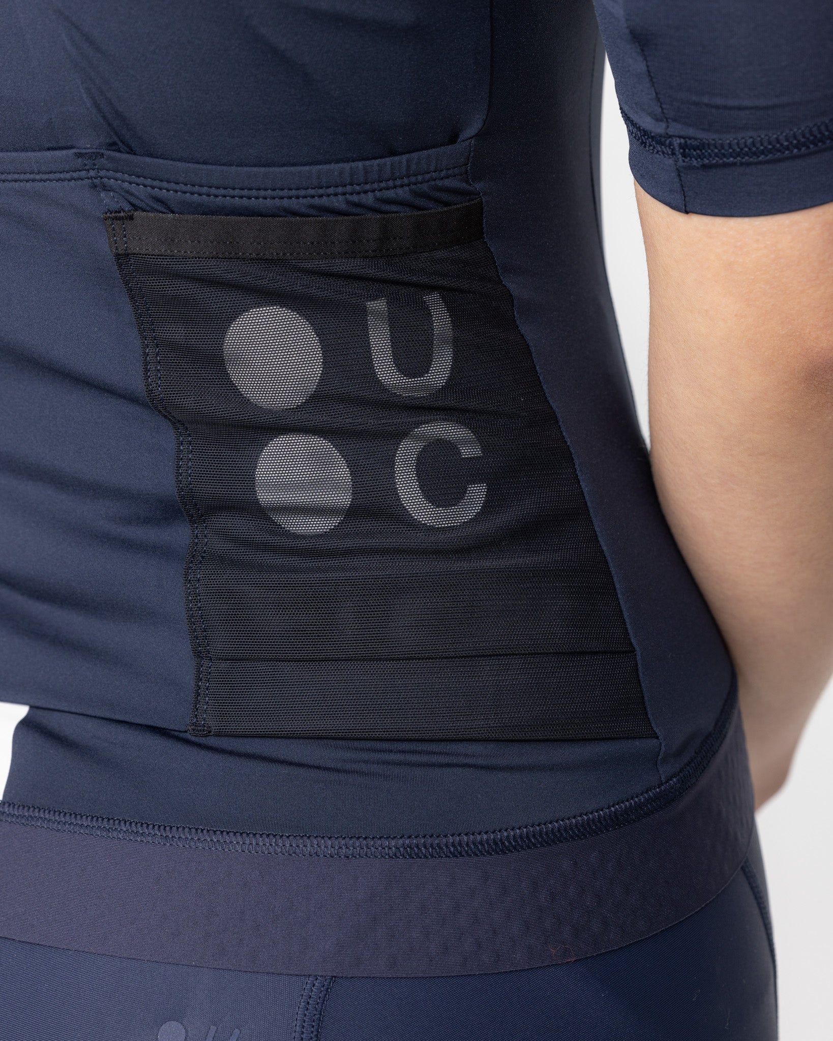 Navy Blue Mono Women's Short Sleeve Jersey | Universal Colours