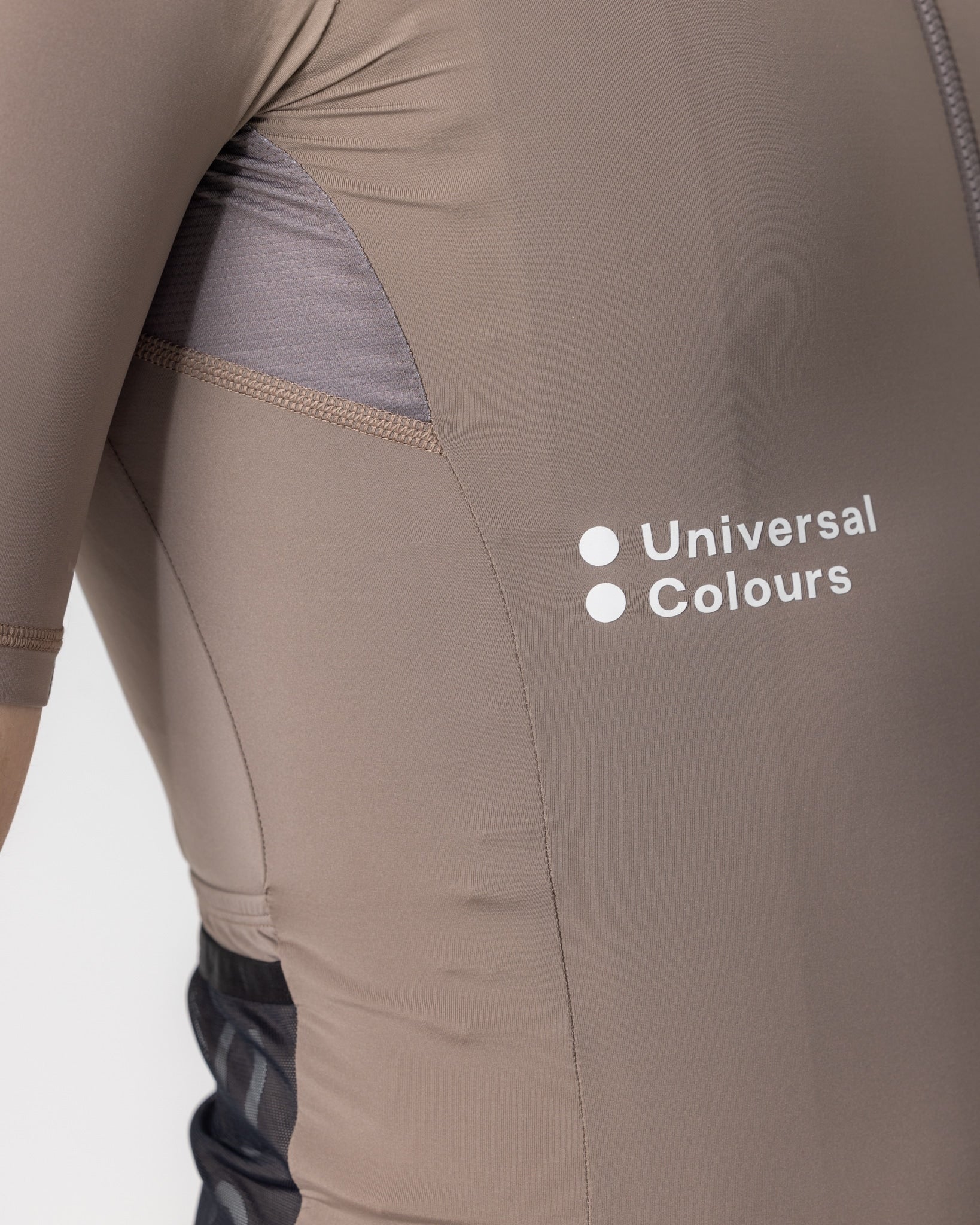 Portobello Grey Mono Men's Short Sleeve Jersey | Universal Colours