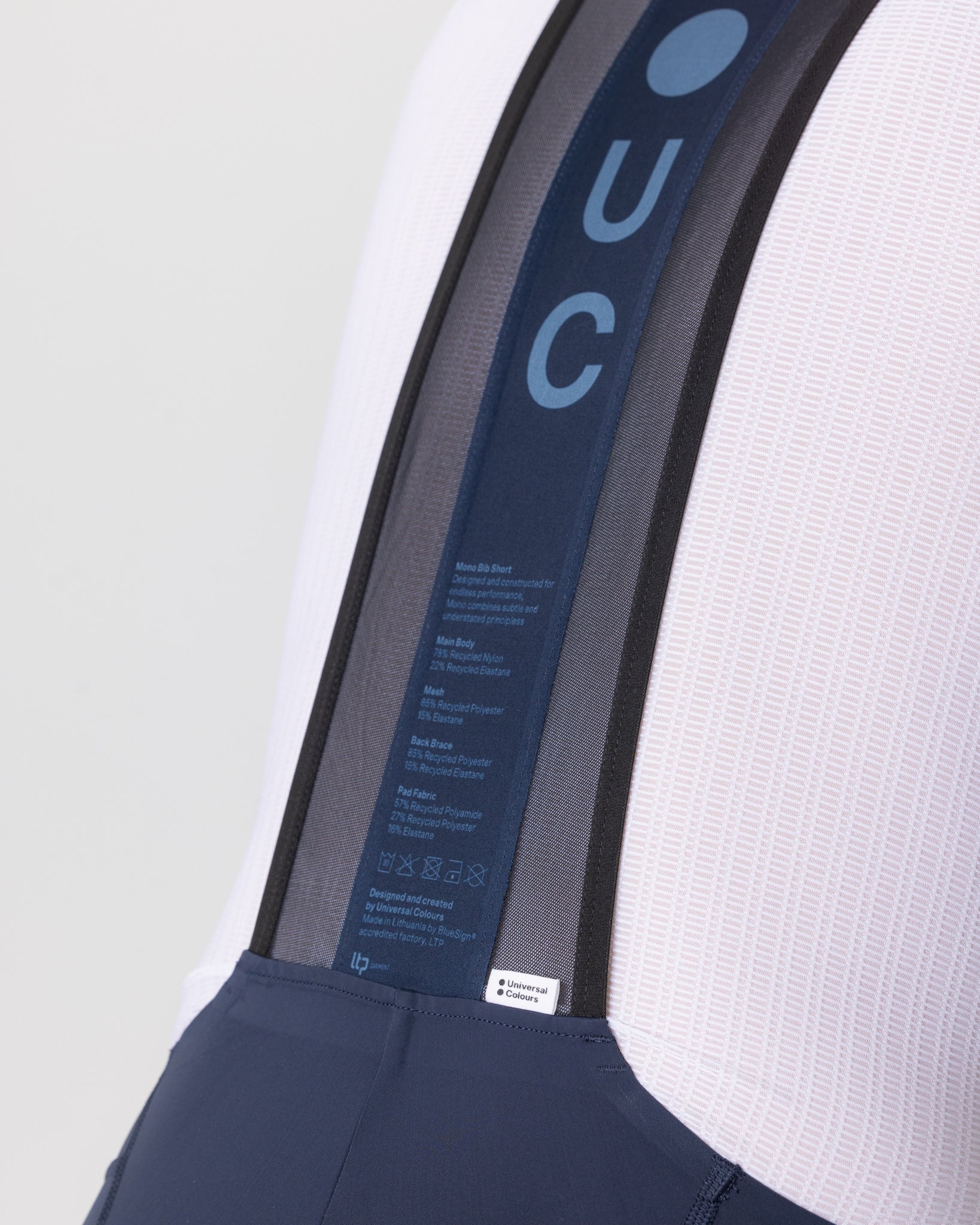 Universal Colours Mono Men's Bib Short | Universal Colours