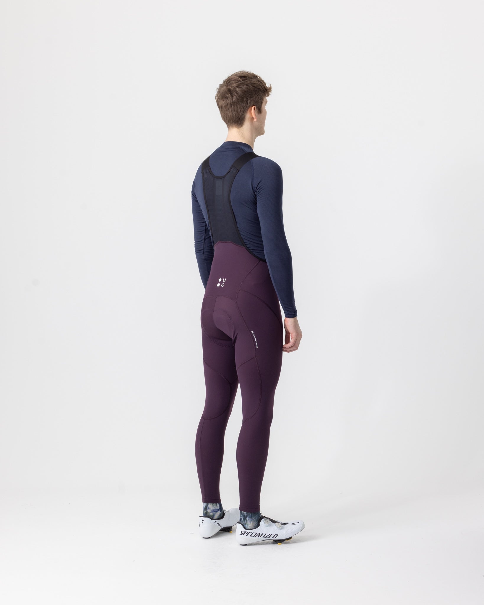 Universal Colours Purple Mono Men's Bib Tight | Universal Colours