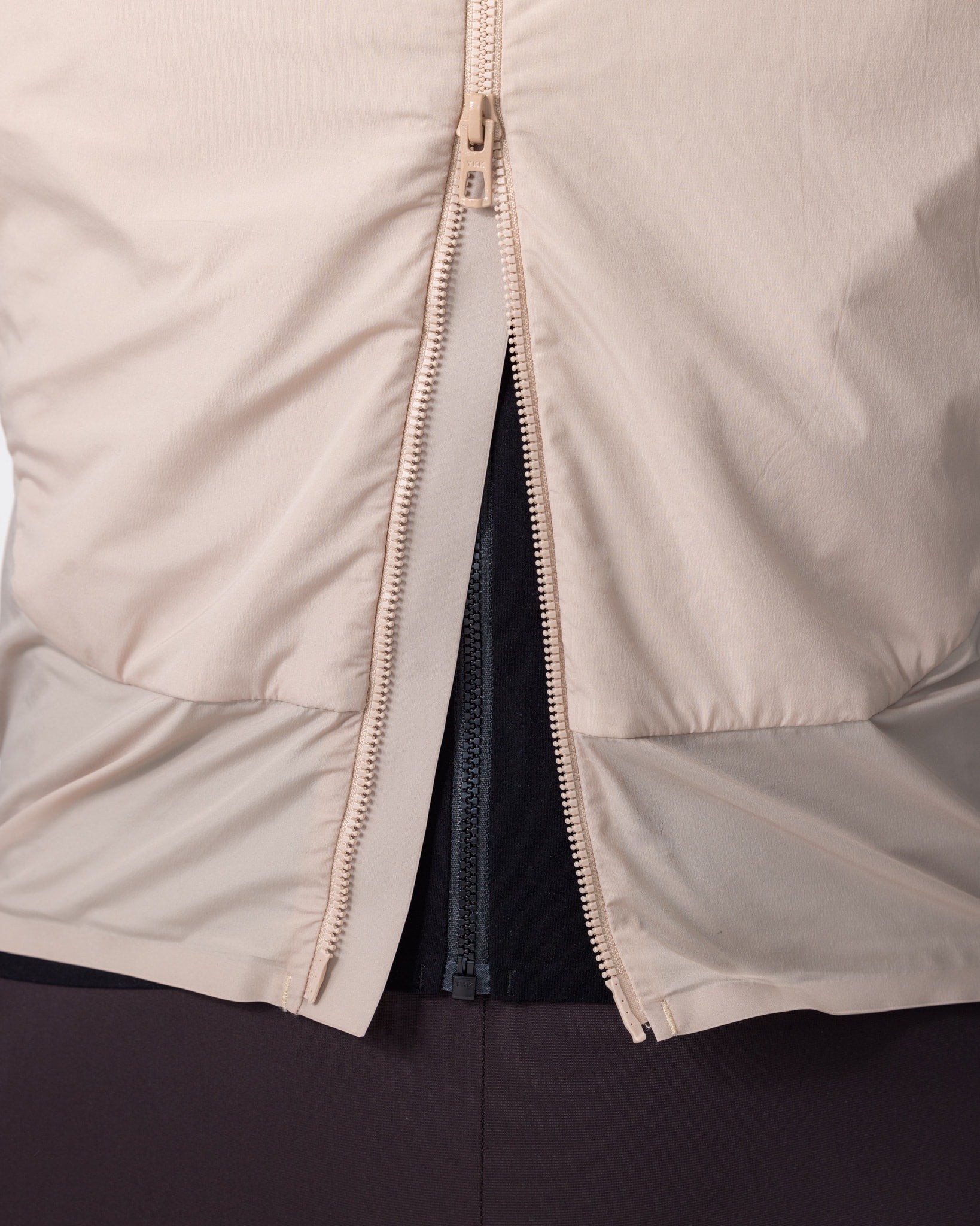 Almond Beige Chroma Insulated Unisex Gilet | Universal Colours