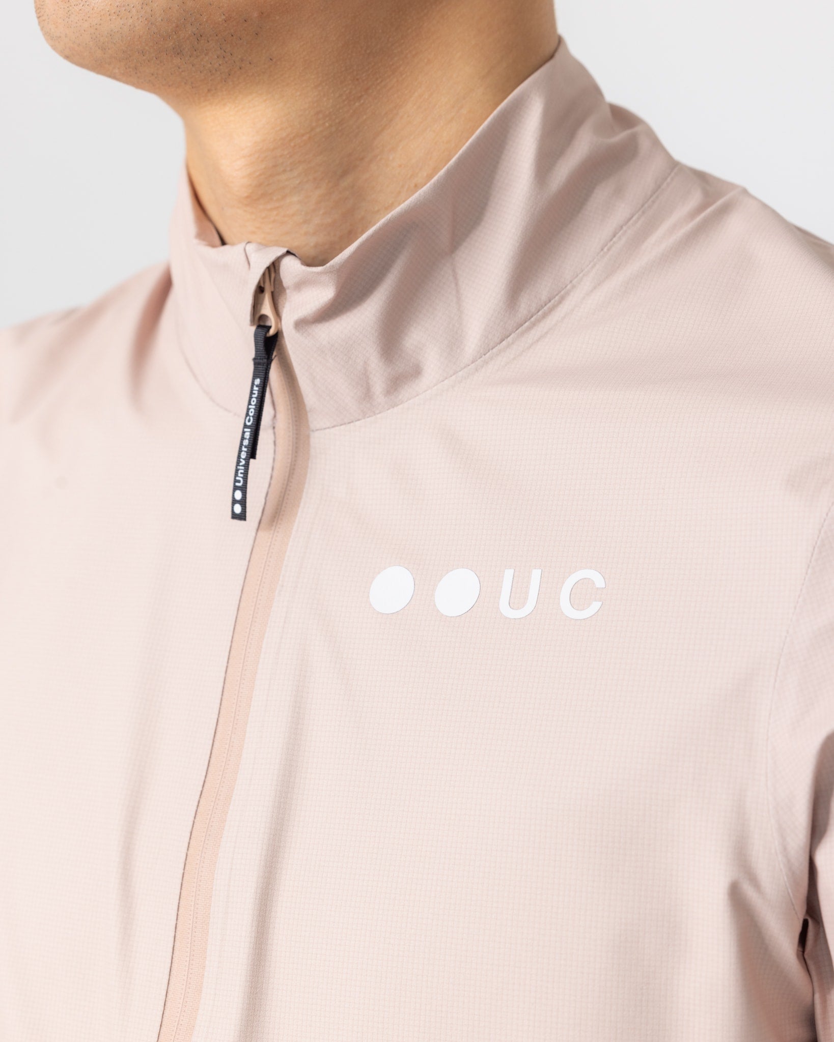 Men's Mono Rain Jacket - Almond Beige