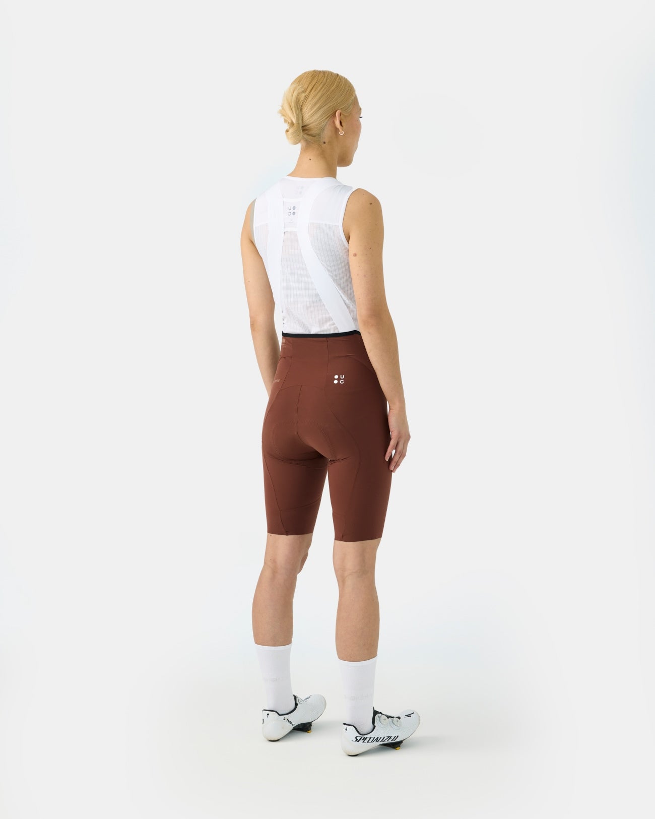 Chroma Women's Bib Shorts - Brick Red