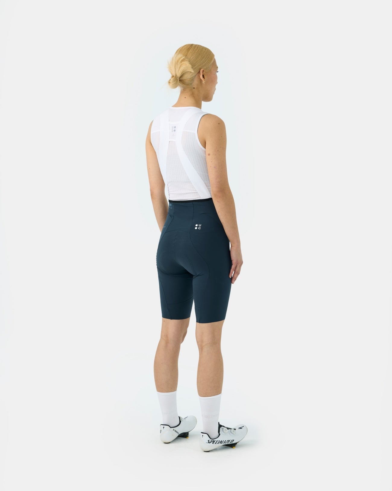 Chroma Women's Bib Shorts - Navy Blue