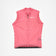 Men's Mono Gilet 2.0 in Washed Pink, flatlay front view: lightweight wind shell with high collar and tonal UC chest logo.