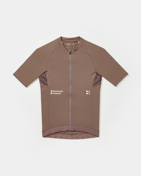 Portobello Grey Mono Men's Short Sleeve Jersey | Universal Colours