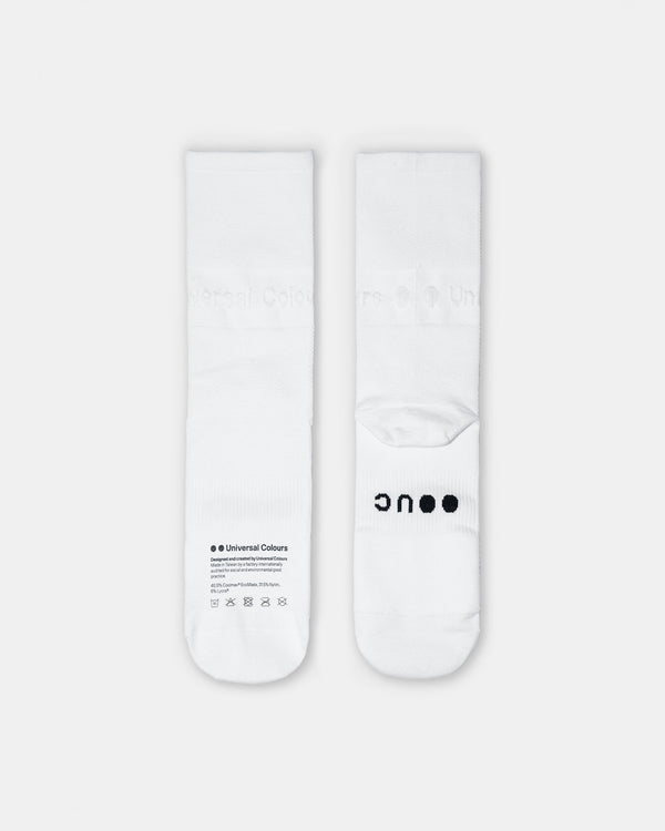 Lightweight Summer Socks - White