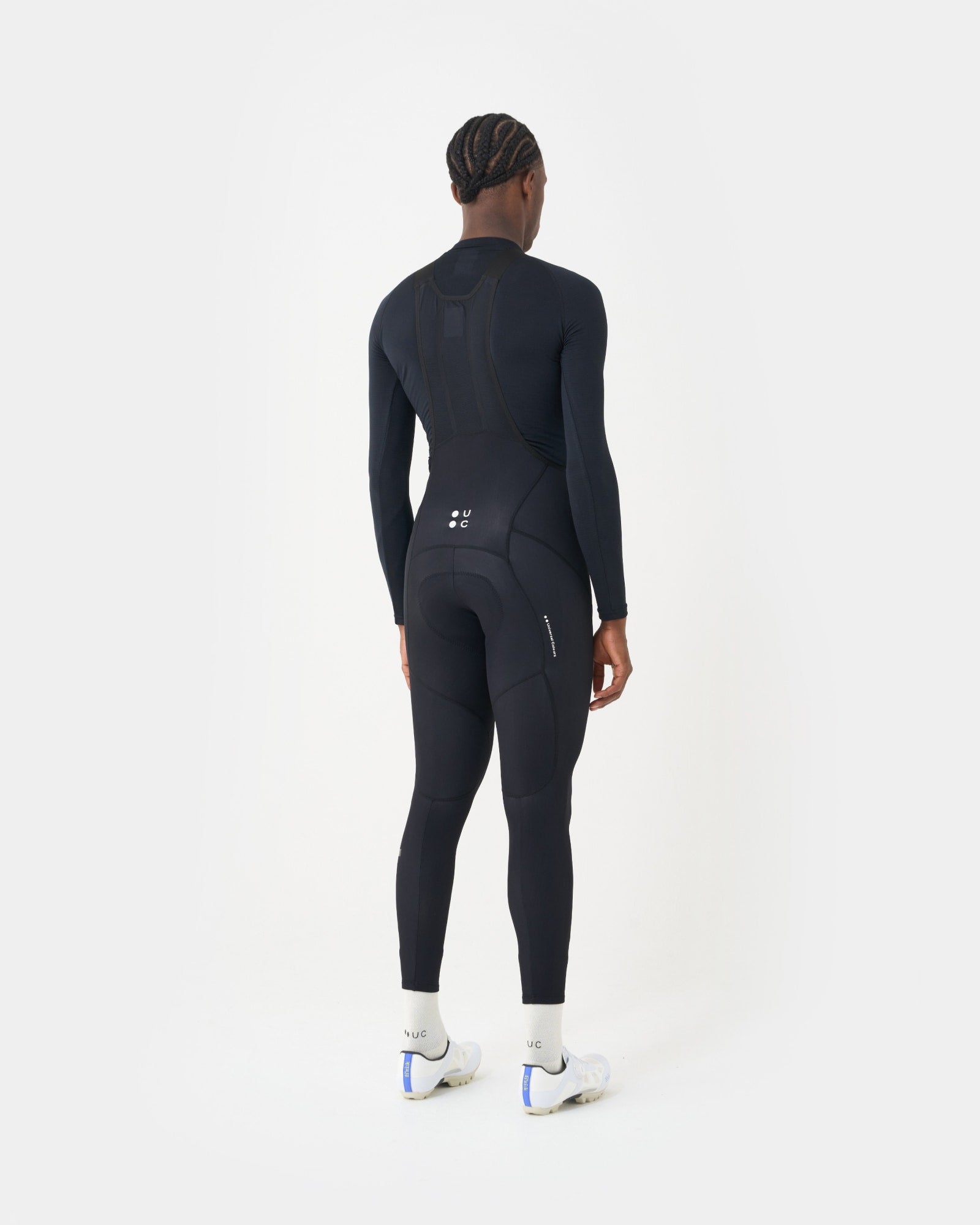 Universal Colours Black Mono Men's Bib Tight | Universal Colours