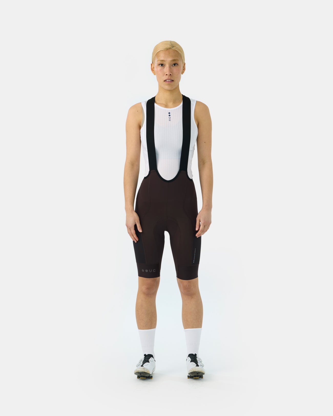 Mono Women's Cargo Bib Shorts - Heavy Bark Brown