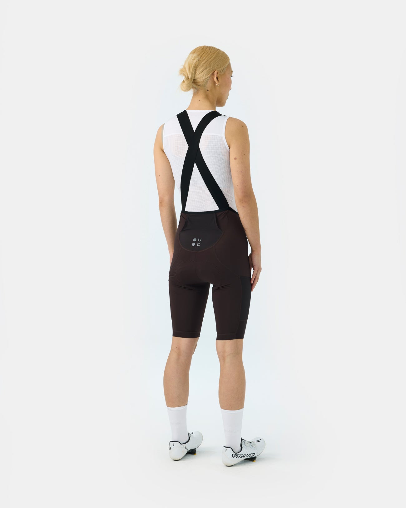 Mono Women's Cargo Bib Shorts - Heavy Bark Brown
