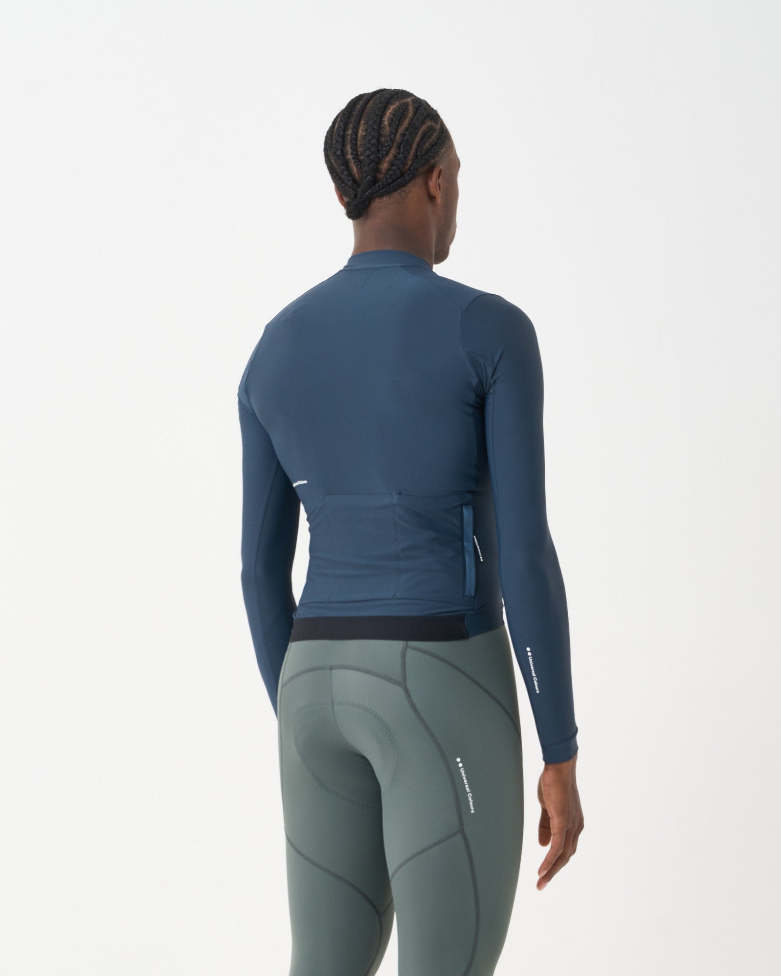 Men's Mono Long Sleeve Jersey - Eclipse Navy