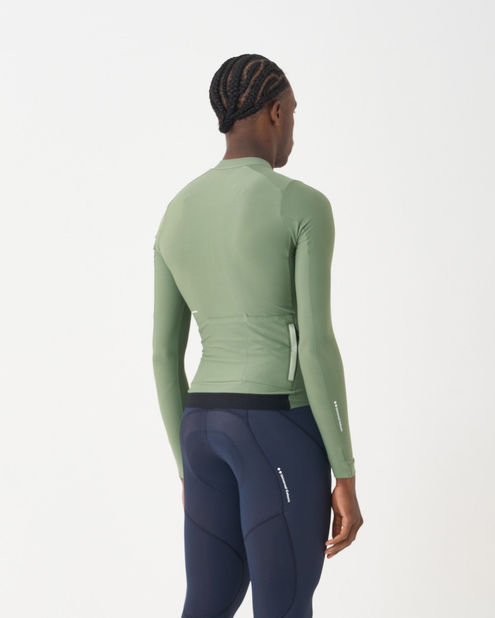 Men's Mono Long Sleeve Jersey - Verdant Ash