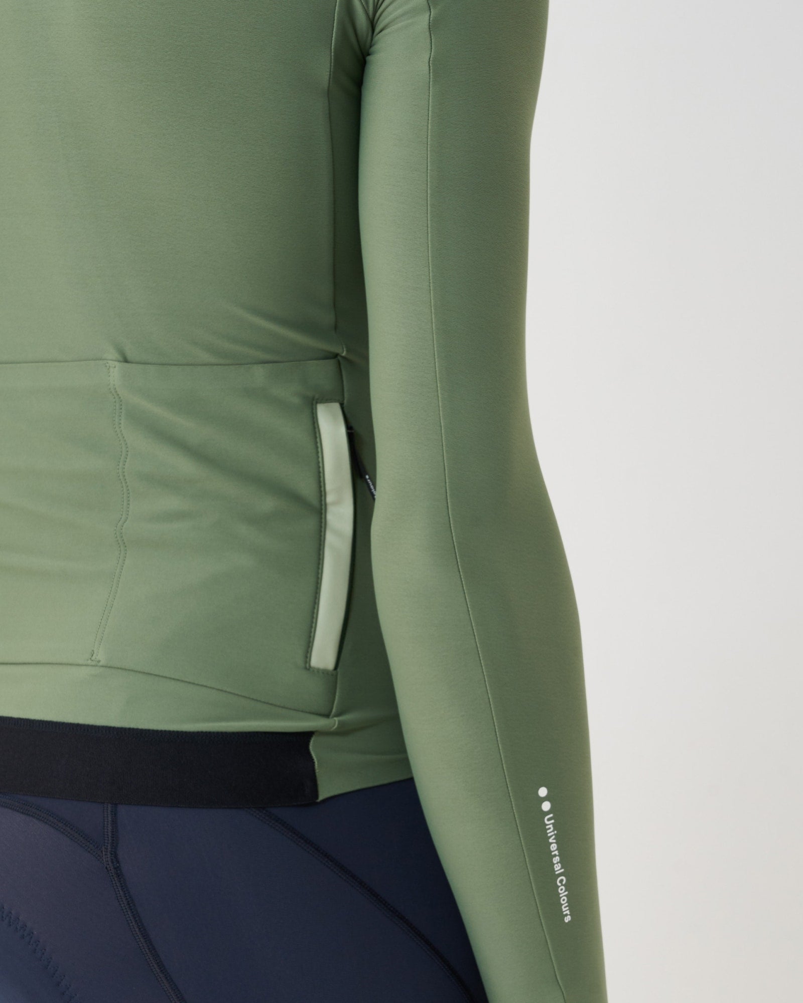 Men's Mono Long Sleeve Jersey - Verdant Ash