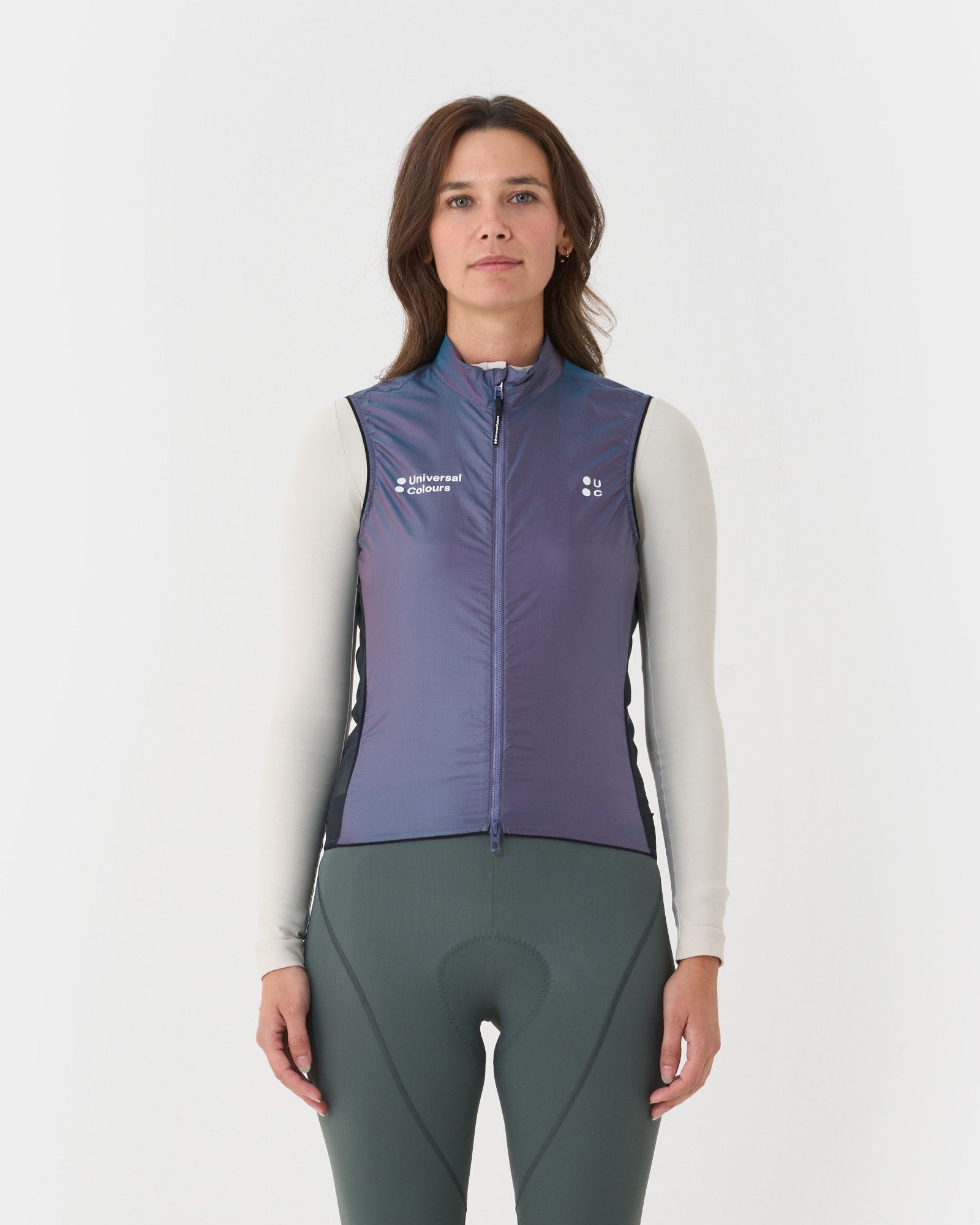 Unisex Spectrum Gilet 2.0 - Iridescent Violet