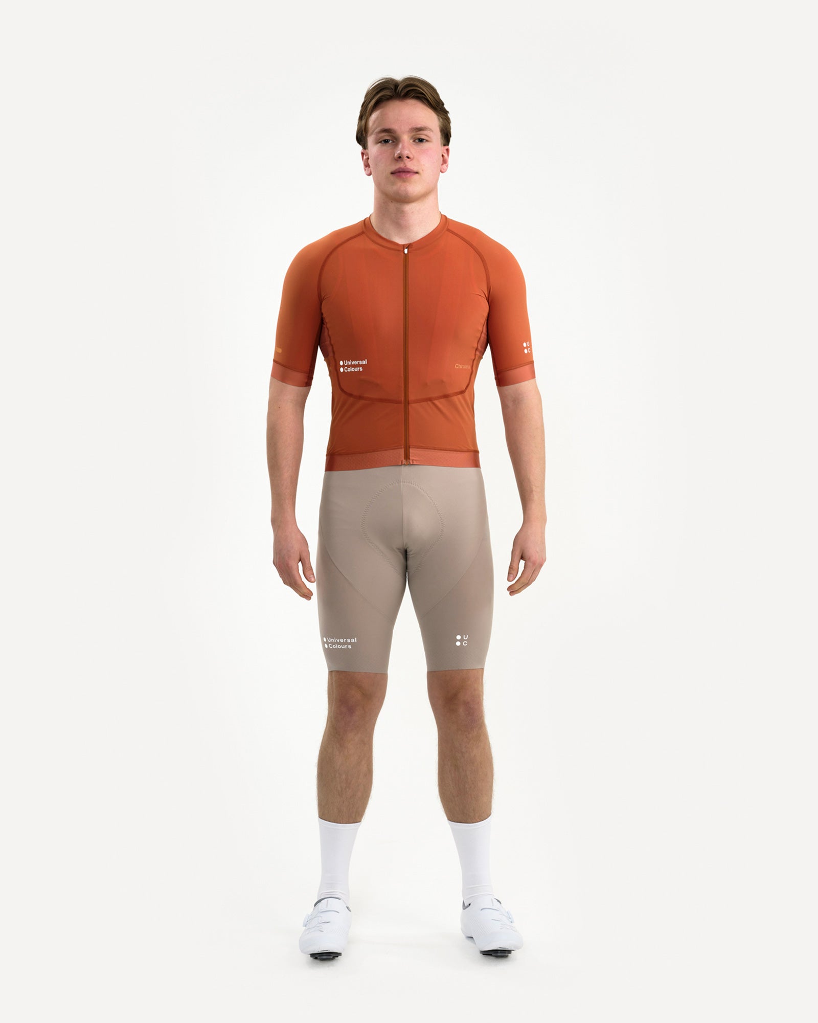 Men's Cyprus Copper Chroma Short Sleeve Jersey | Universal Colours