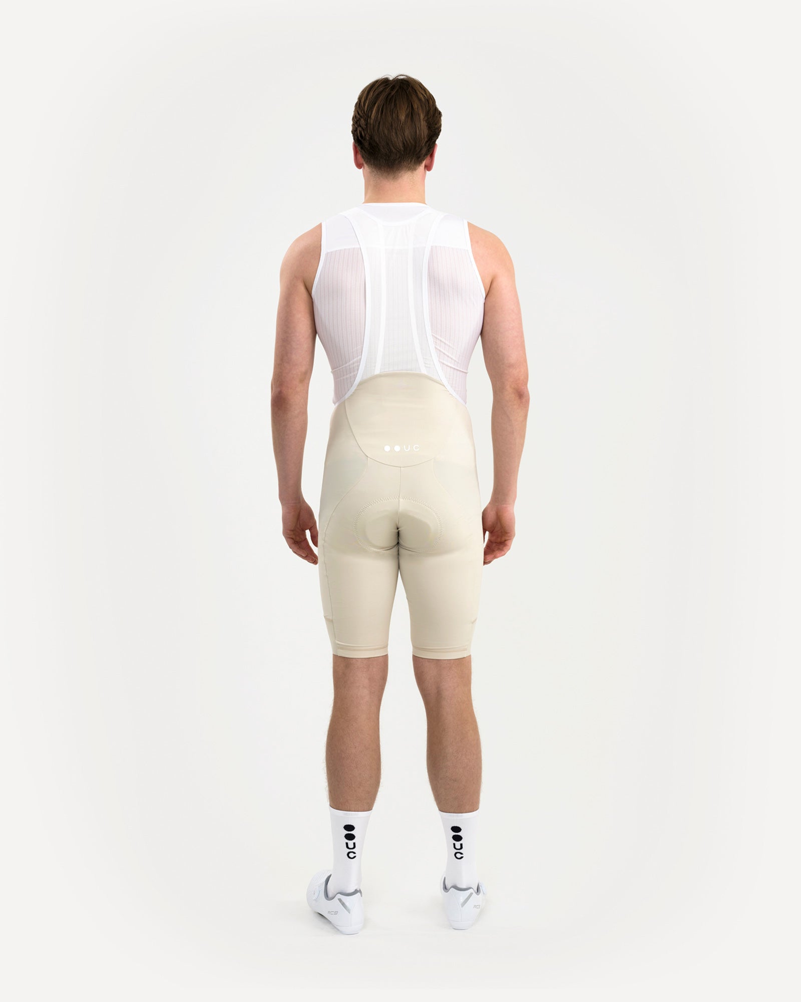 Men's Mono Bib Shorts 2.0 Off White