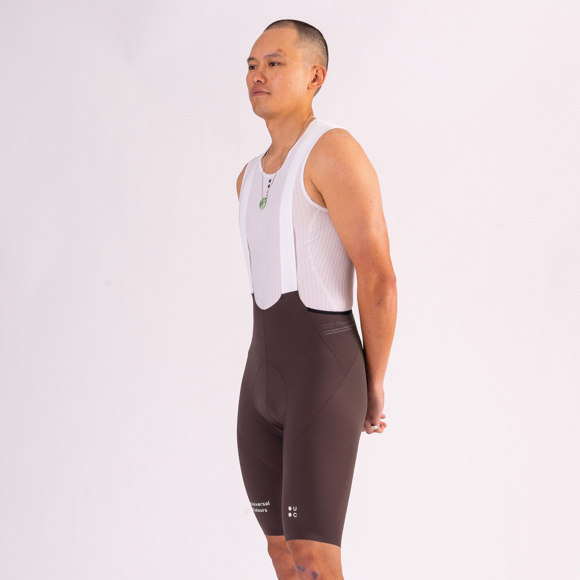Chroma Men's Bib Shorts - Heavy Bark Brown