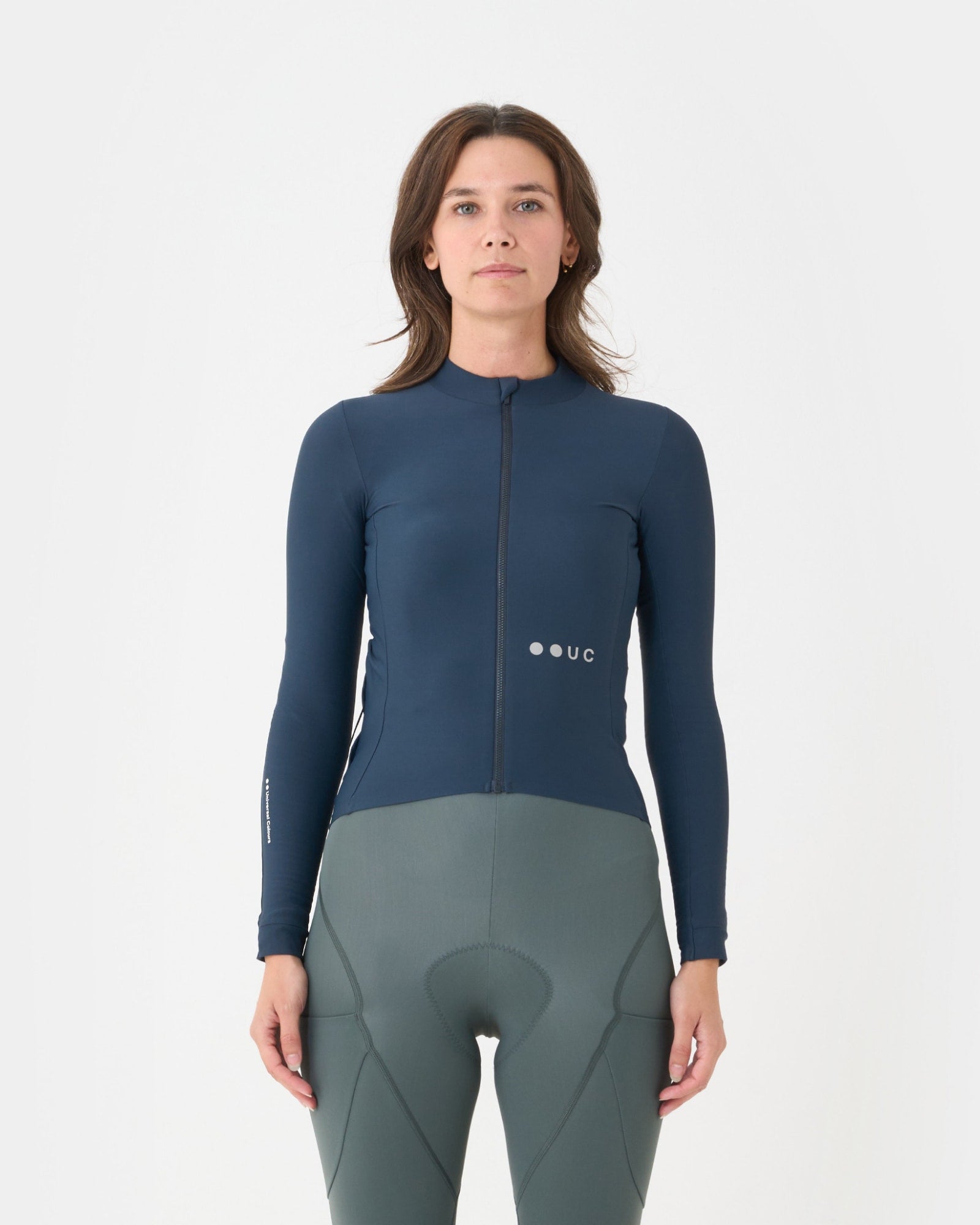 Women's Mono Long Sleeve Jersey - Eclipse Navy