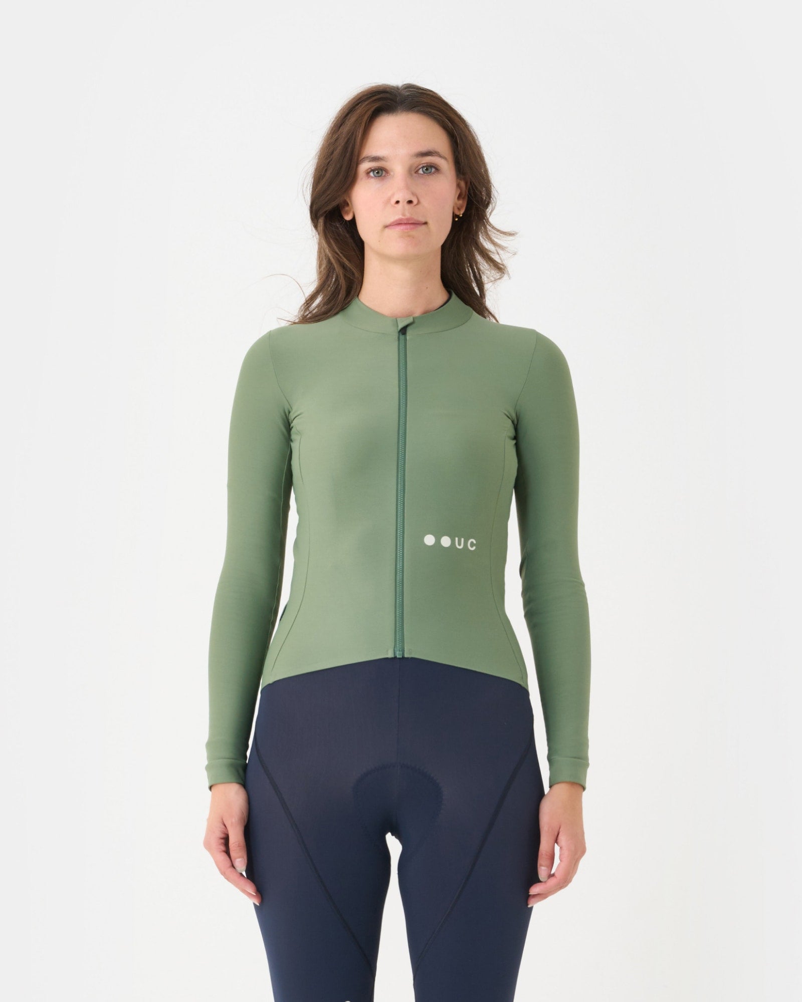 Women's Mono Long Sleeve Jersey - Verdant Ash