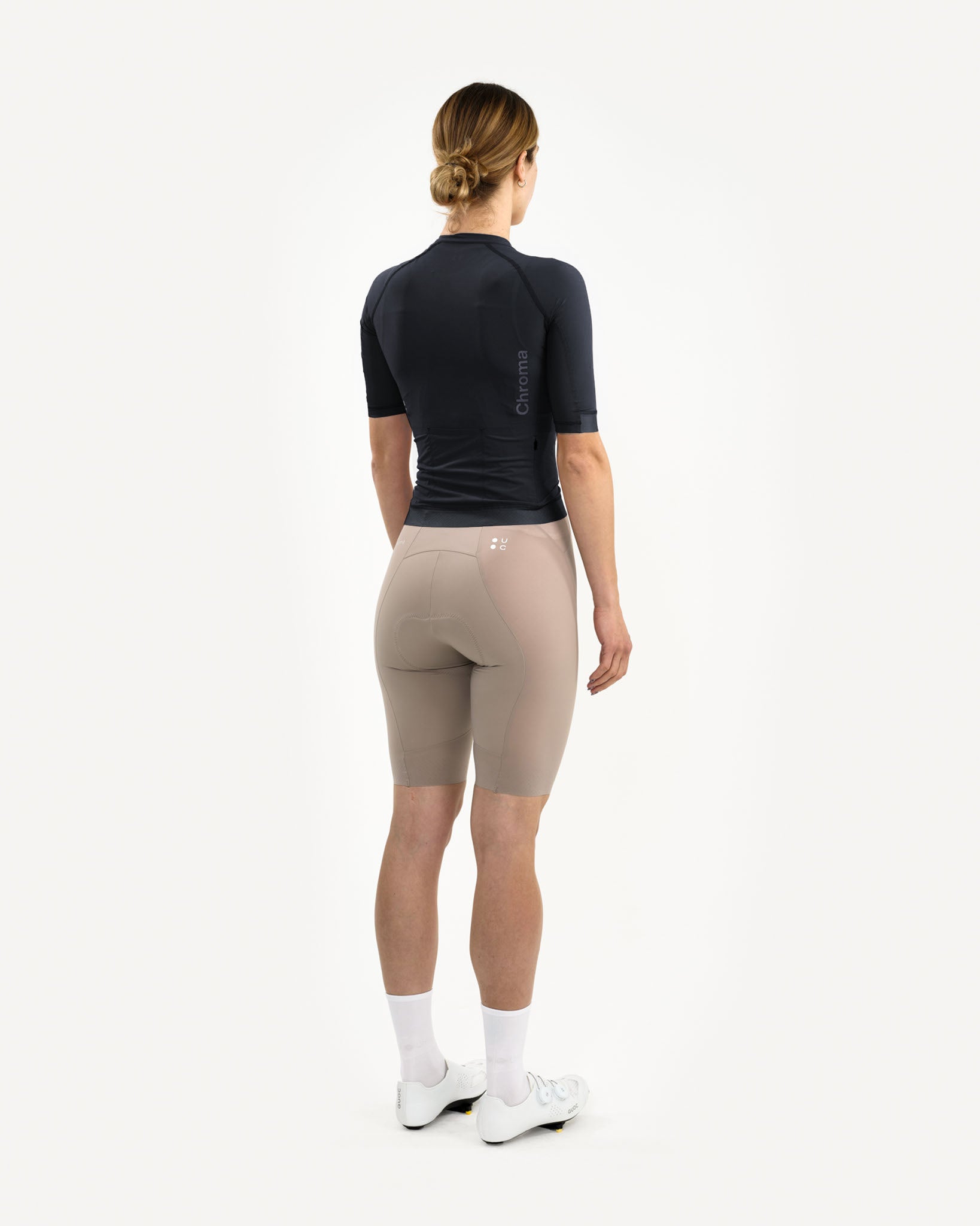 Women's Black Chroma Short Sleeve Jersey | Universal Colours